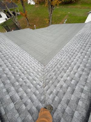 Residential Roofing Installation using GAF Timberline HDZ Oyster Grey