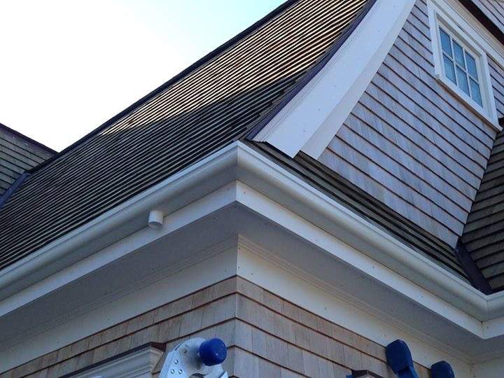 FiberGlass Gutter Installation by Gutter Pro-Chatham, MA by Gutter Pro Enterprises