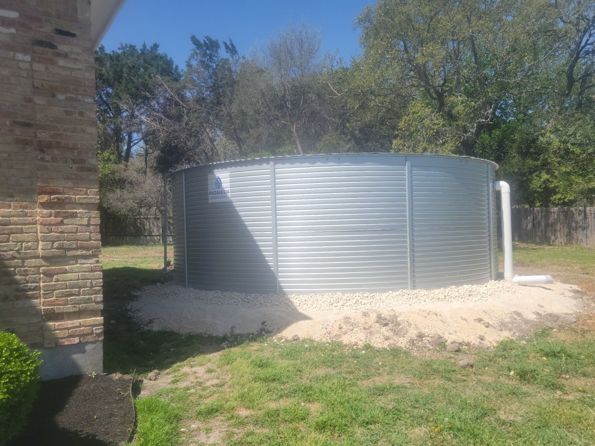 Primary water source to eliminate dependency on Public Water supply!  by Hill Country Rain Water