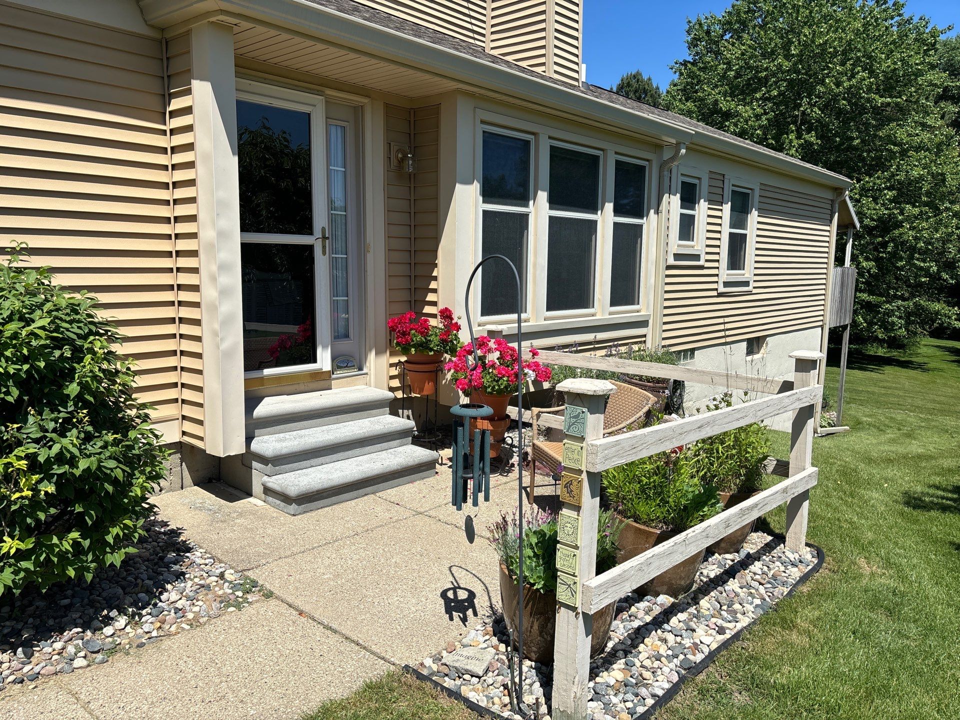 Trex Decks on a Condo by Acme Exteriors