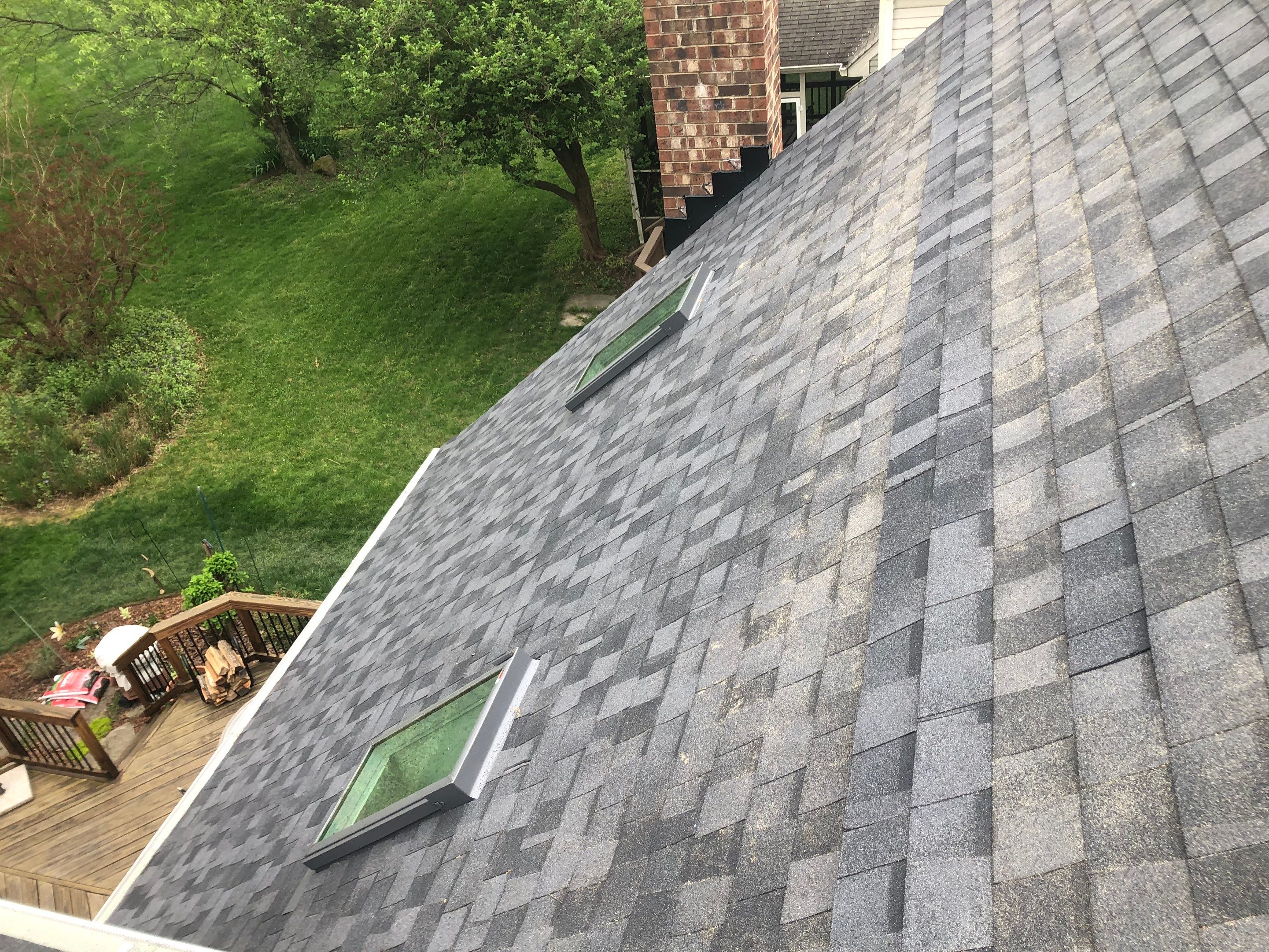 Vienna: CertainTeed Landmark Pro Designer Shingles in Max Def Moire Black by RM Banning, Inc.