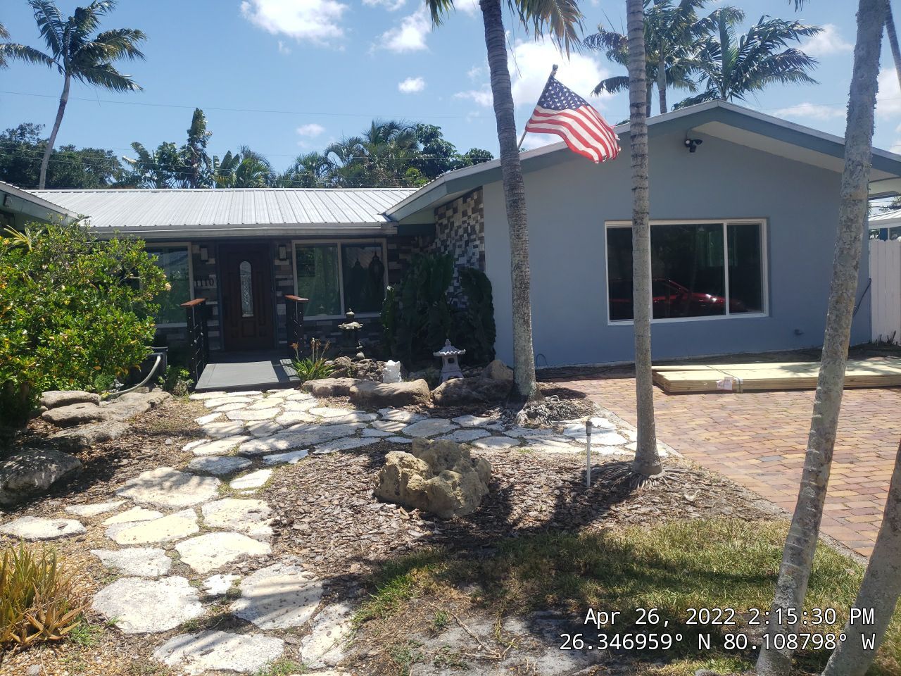 Residential Roofing Installation using 1" Nail strip metal roof by BLUES BROTHERS CONSTRUCTION CORP
