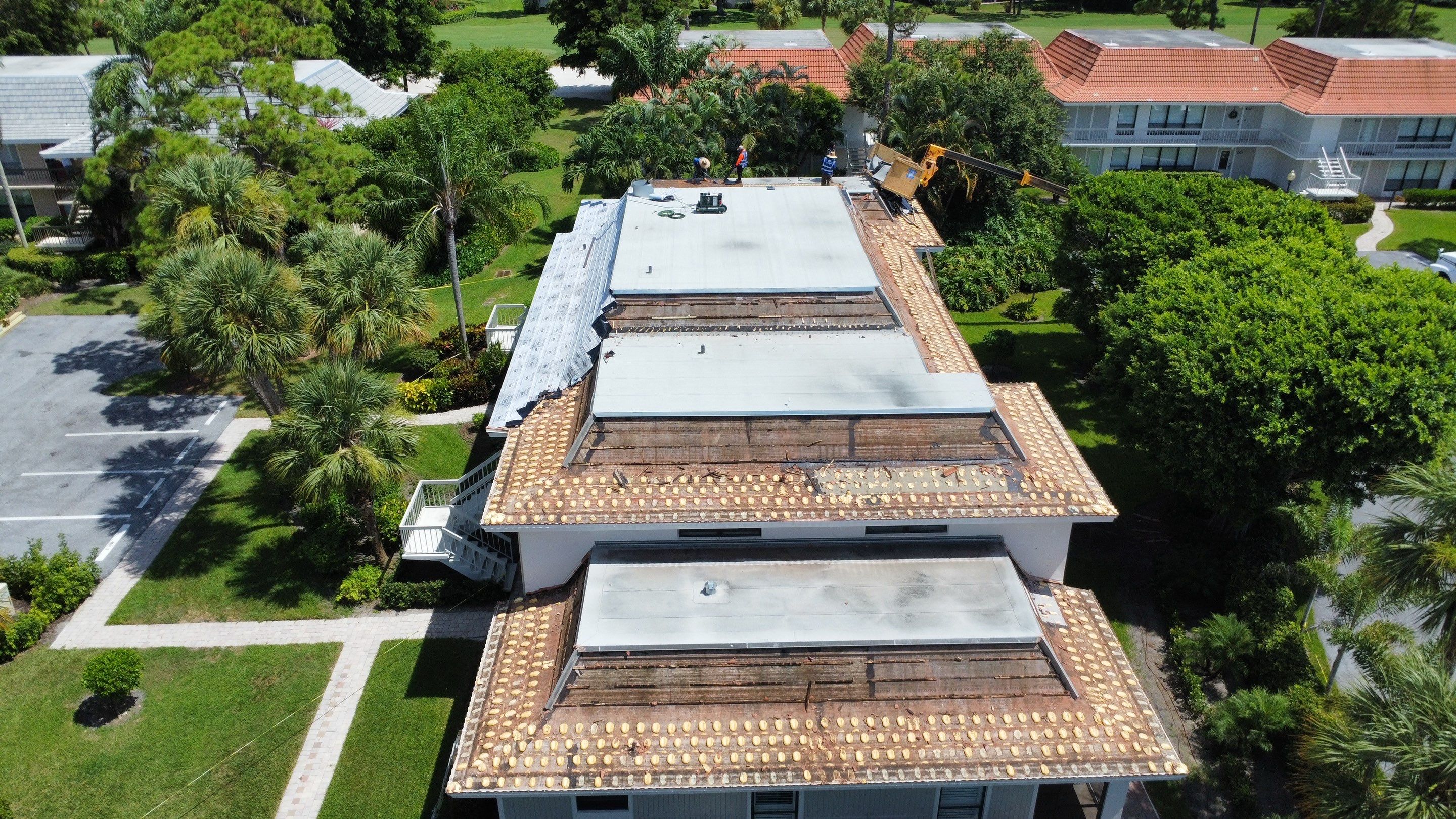 Residential Roofing Installation using Crown by BLUES BROTHERS ROOFING