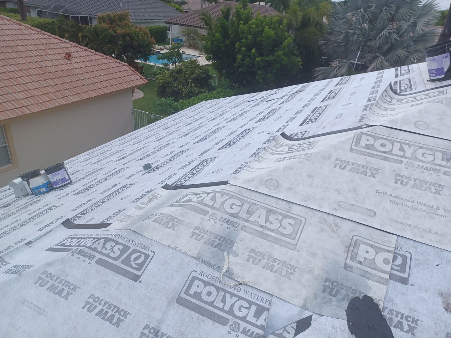 Residential Roofing Installation using Eagle Roofing Tile by BLUES BROTHERS ROOFING