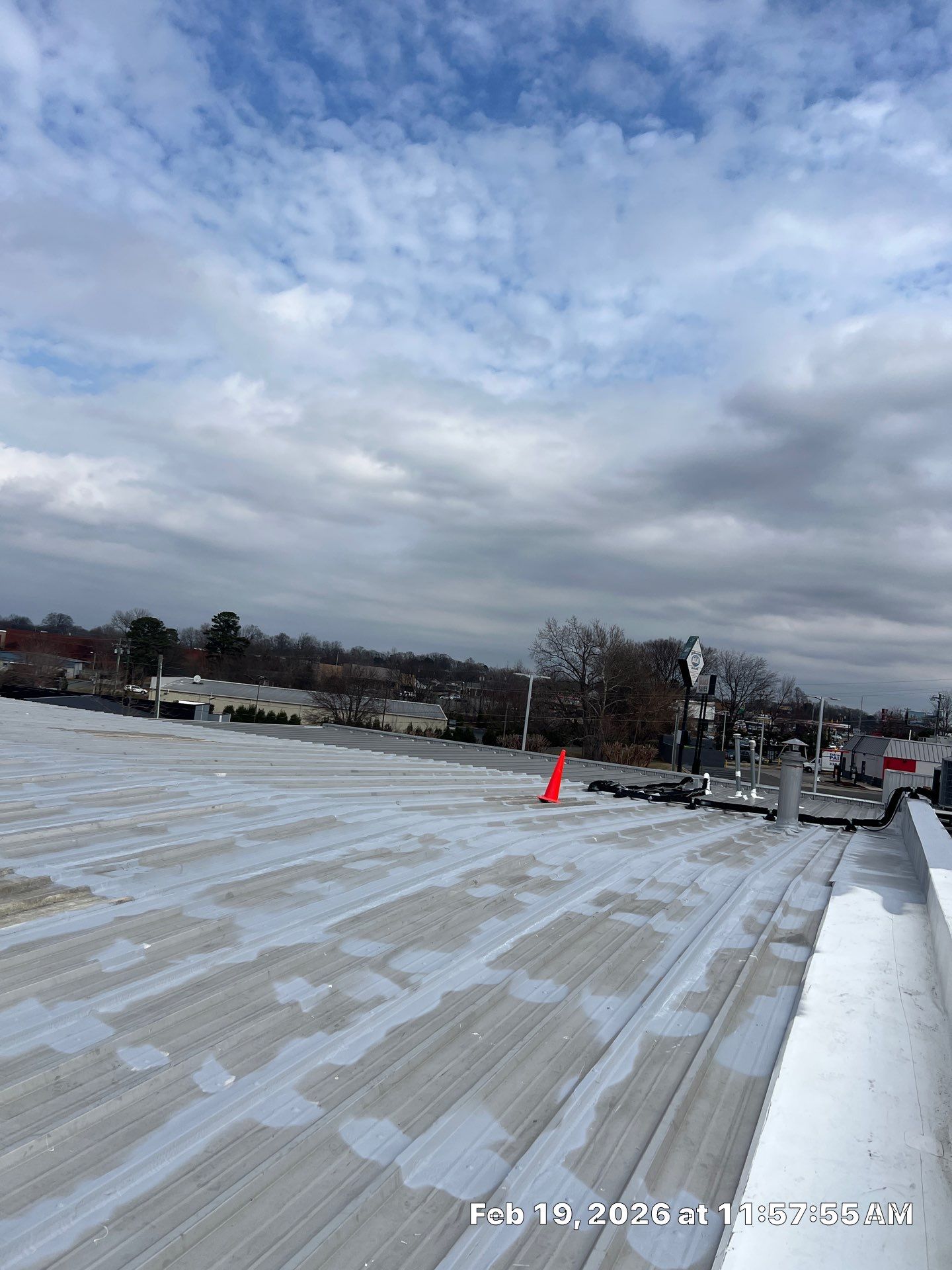 Acrylic Coating  by Just In Time Roofing and Restoration