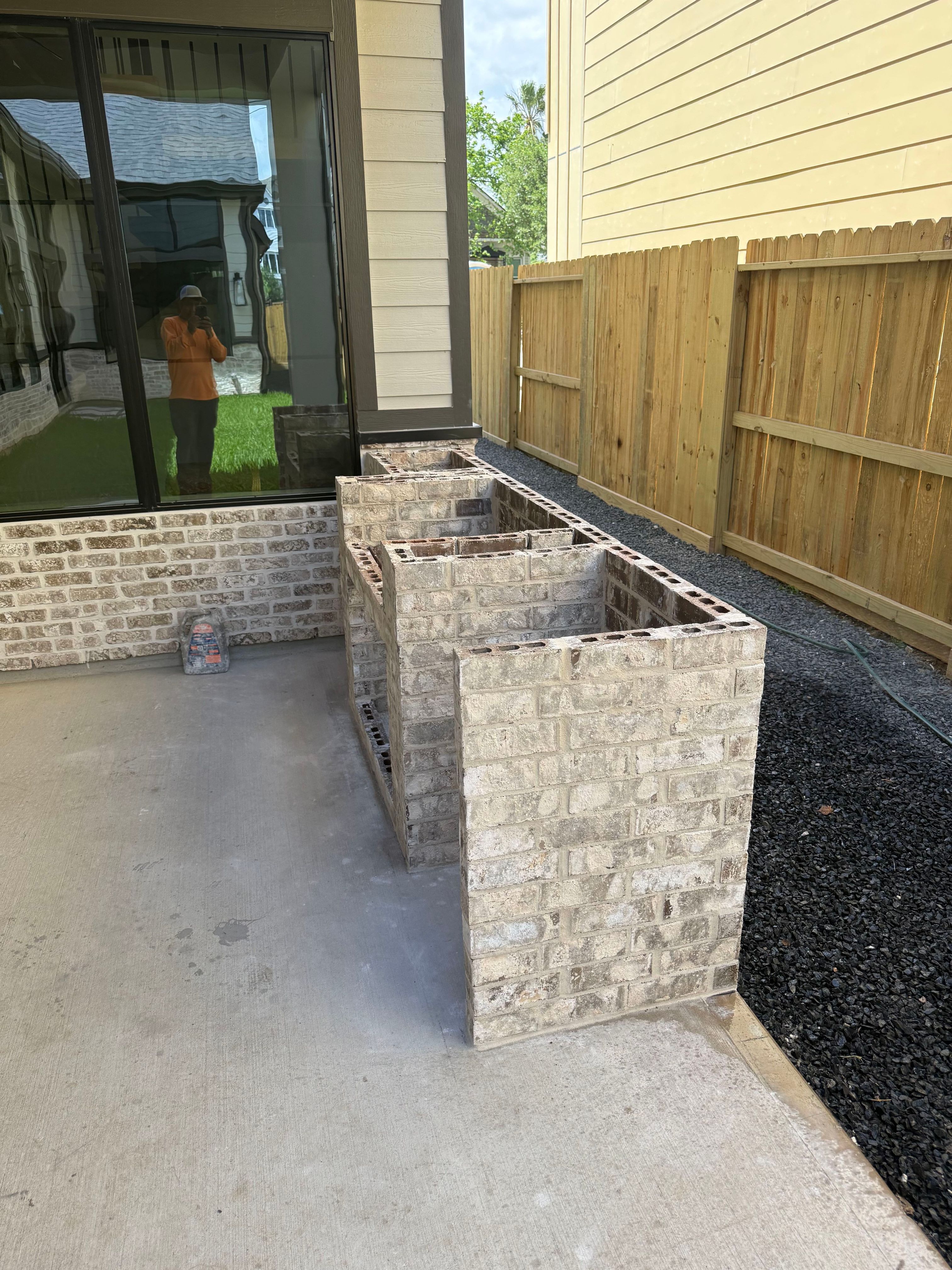 Brick-Built Outdoor Kitchen – Solid by Design. by Apex Conventional Stucco Llc