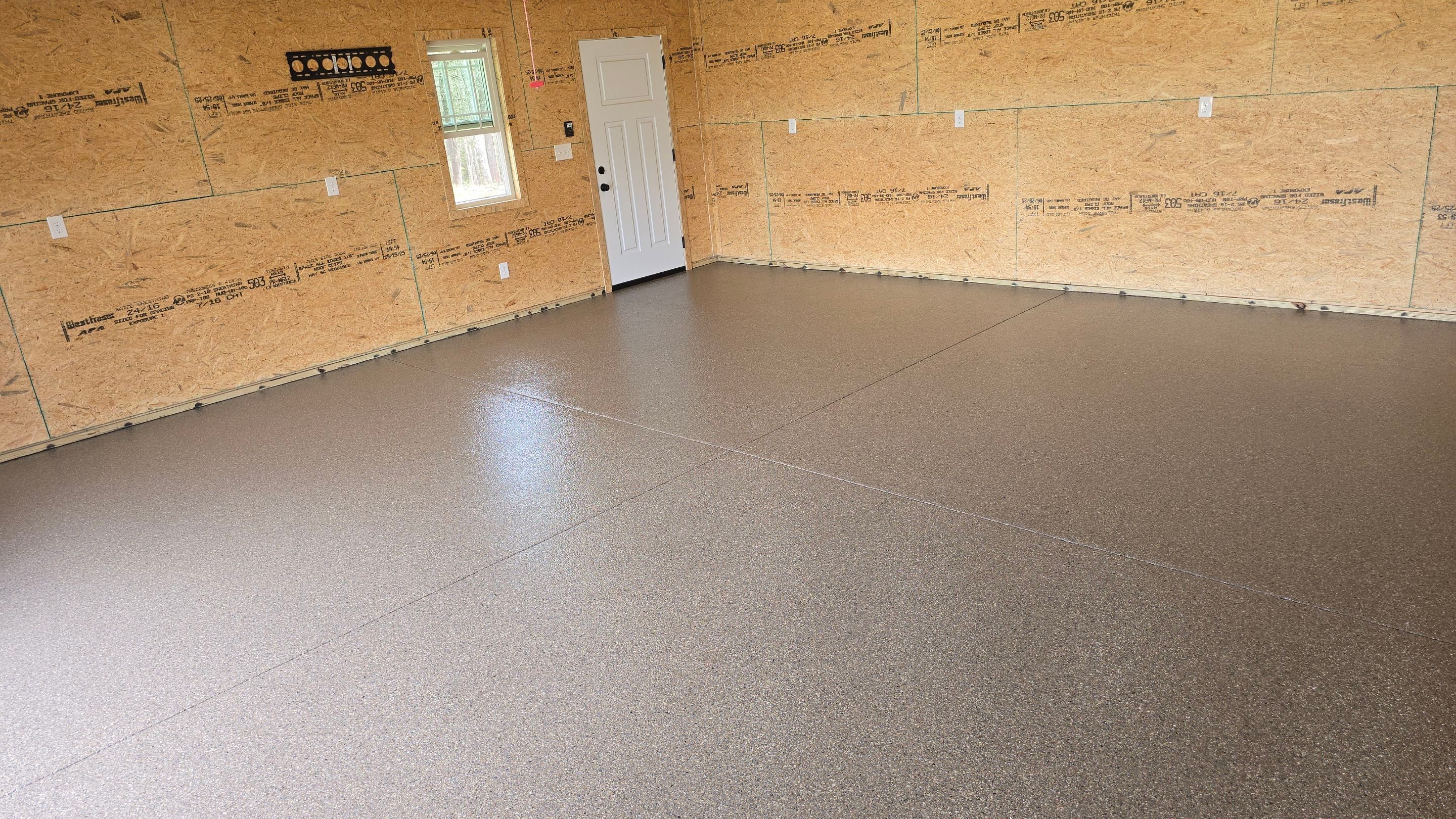 Garage Using Obsidian by Elite Floor Solutions