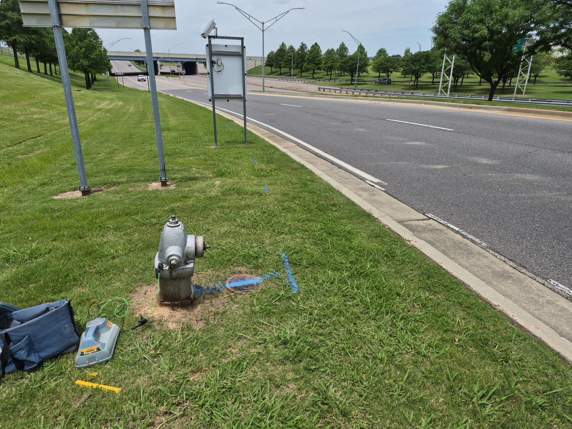 Subsurface Utility Locating and Mapping at Memphis International Airport by Alsip Locating Service, LLC