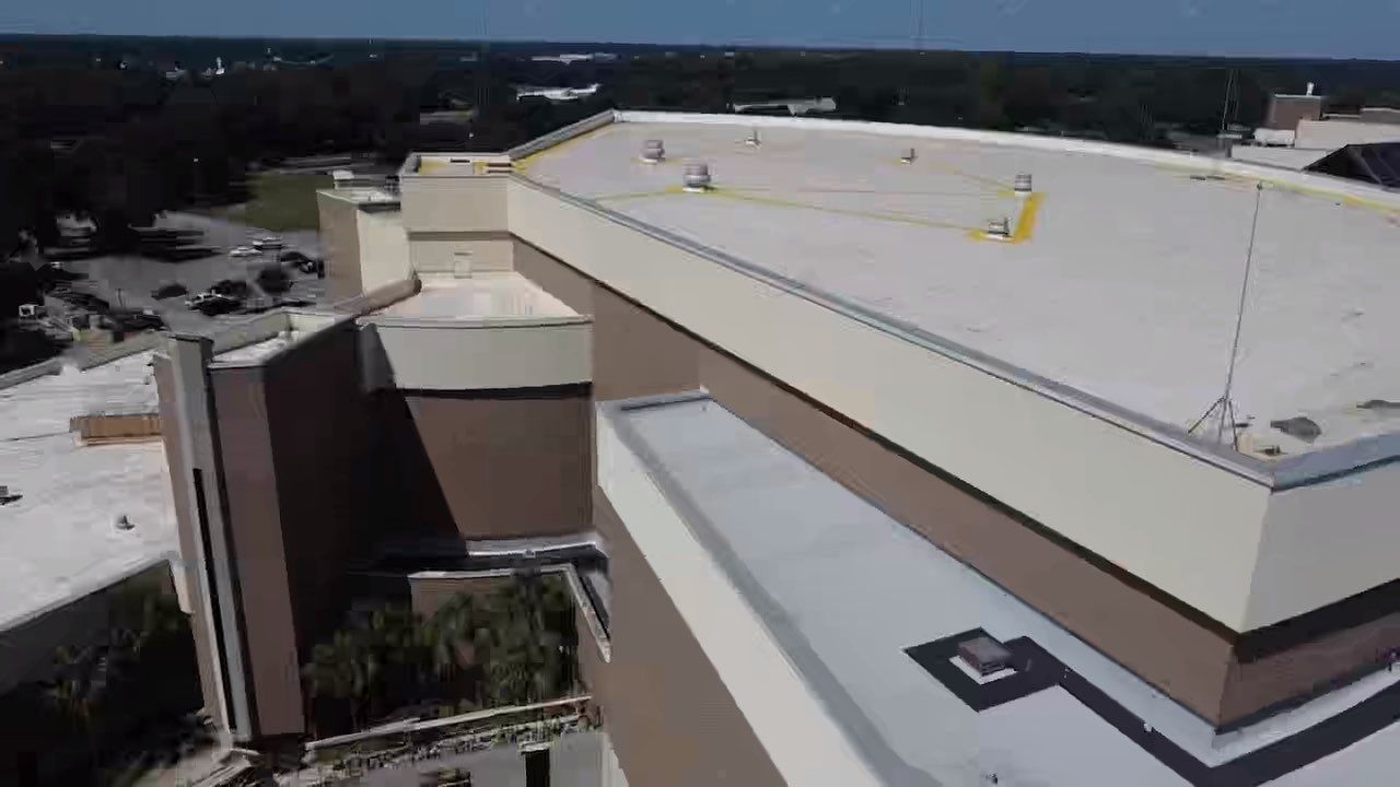 PCC Crowne Center Exterior Wall Repairs Pensacola, Fl by US Roofing Systems
