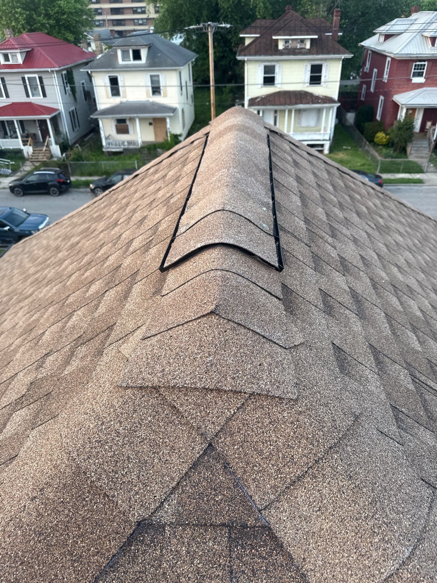 Residential Roofing Installation using GAF Timberline HDZ Shakewood by Rainstoppers Roofing