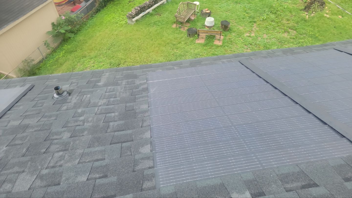Roof and Solar Installation using GAF Timberline Solar HDZ by ExteriorPros