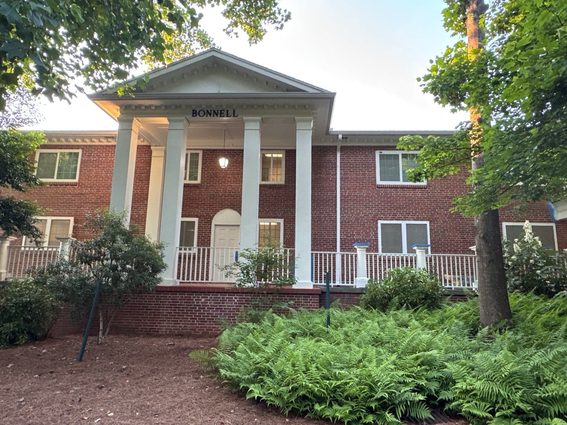 Architectural Column Restoration and Exterior Painting in Oxford by PGP Surface Solutions, LLC
