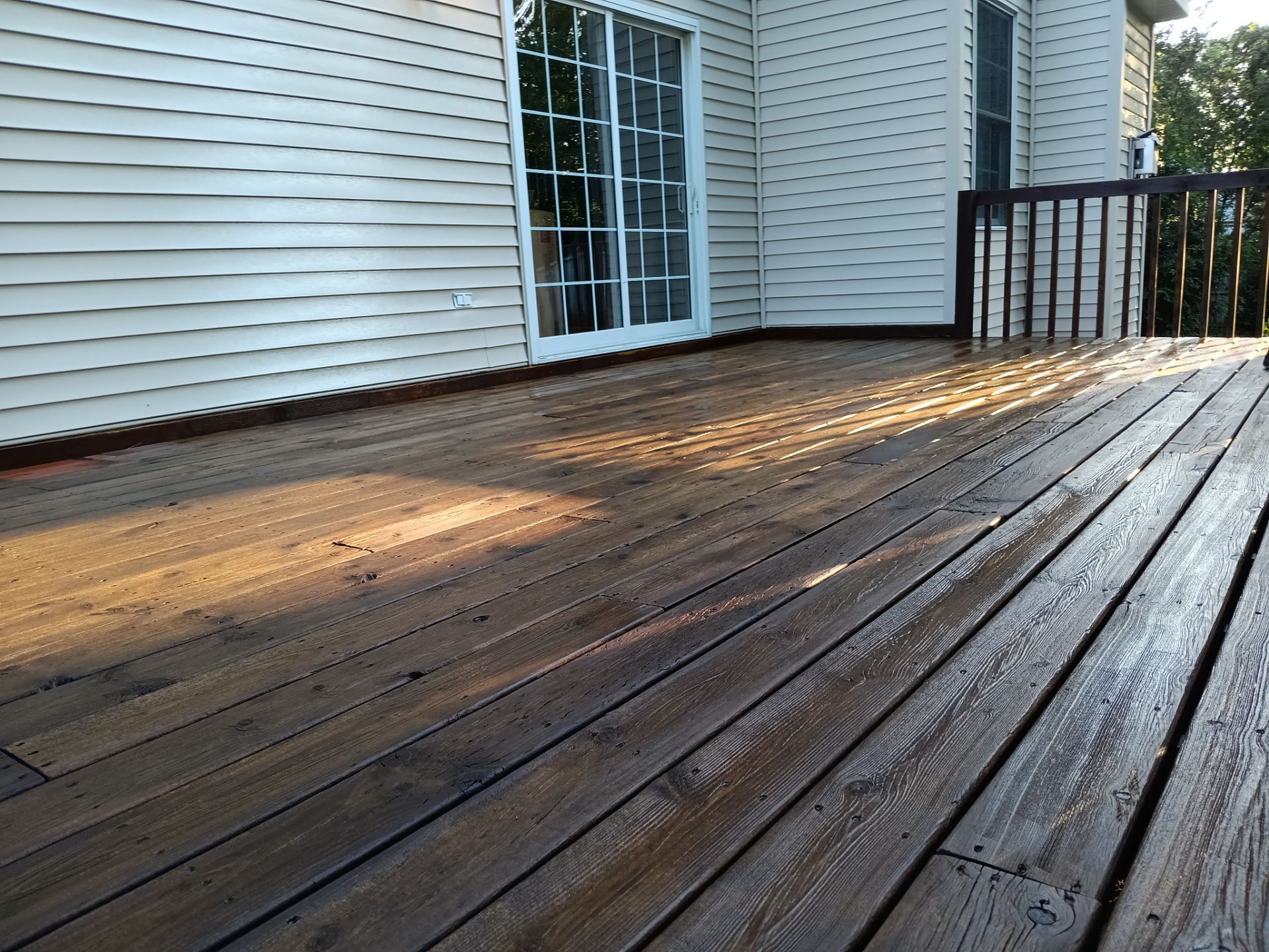 Deck Staining and Pressure Washing by Gordon Painting