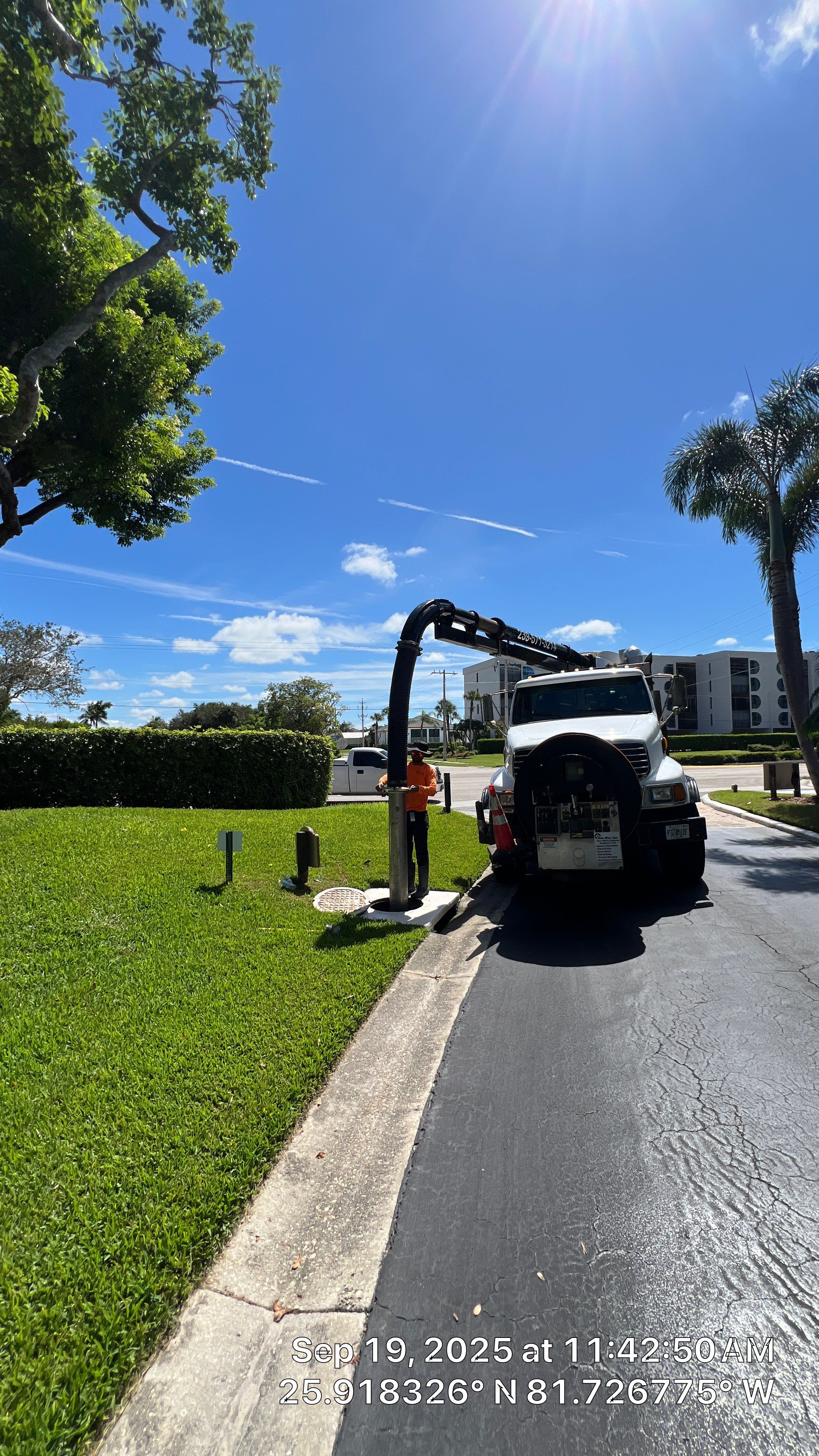 Condo Storm Water System Cleaning and Maintenance by APS Power & Water