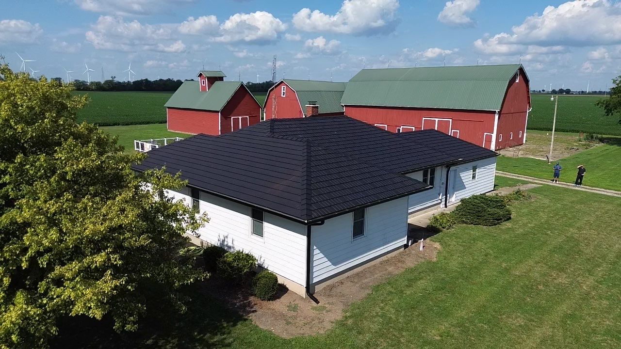 Metal Shake Shingle Roof Installation in Van Wert, Ohio by 4Ever Metal Roofing