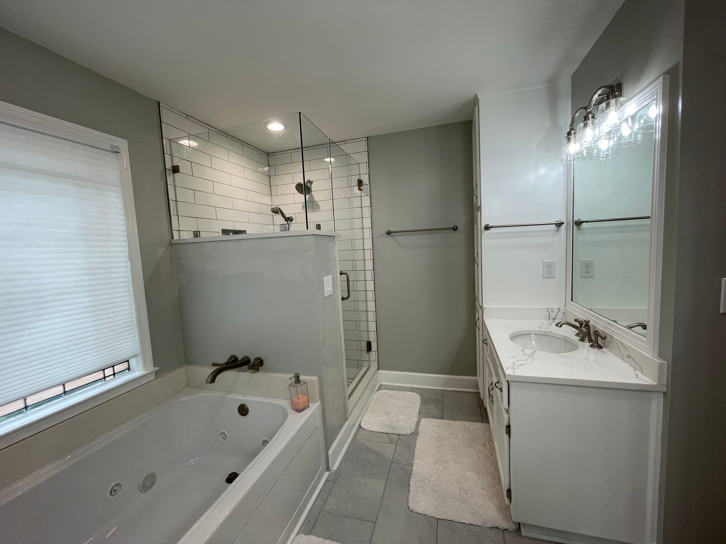 Huntington Parc Master Bath by Pillar and Pine