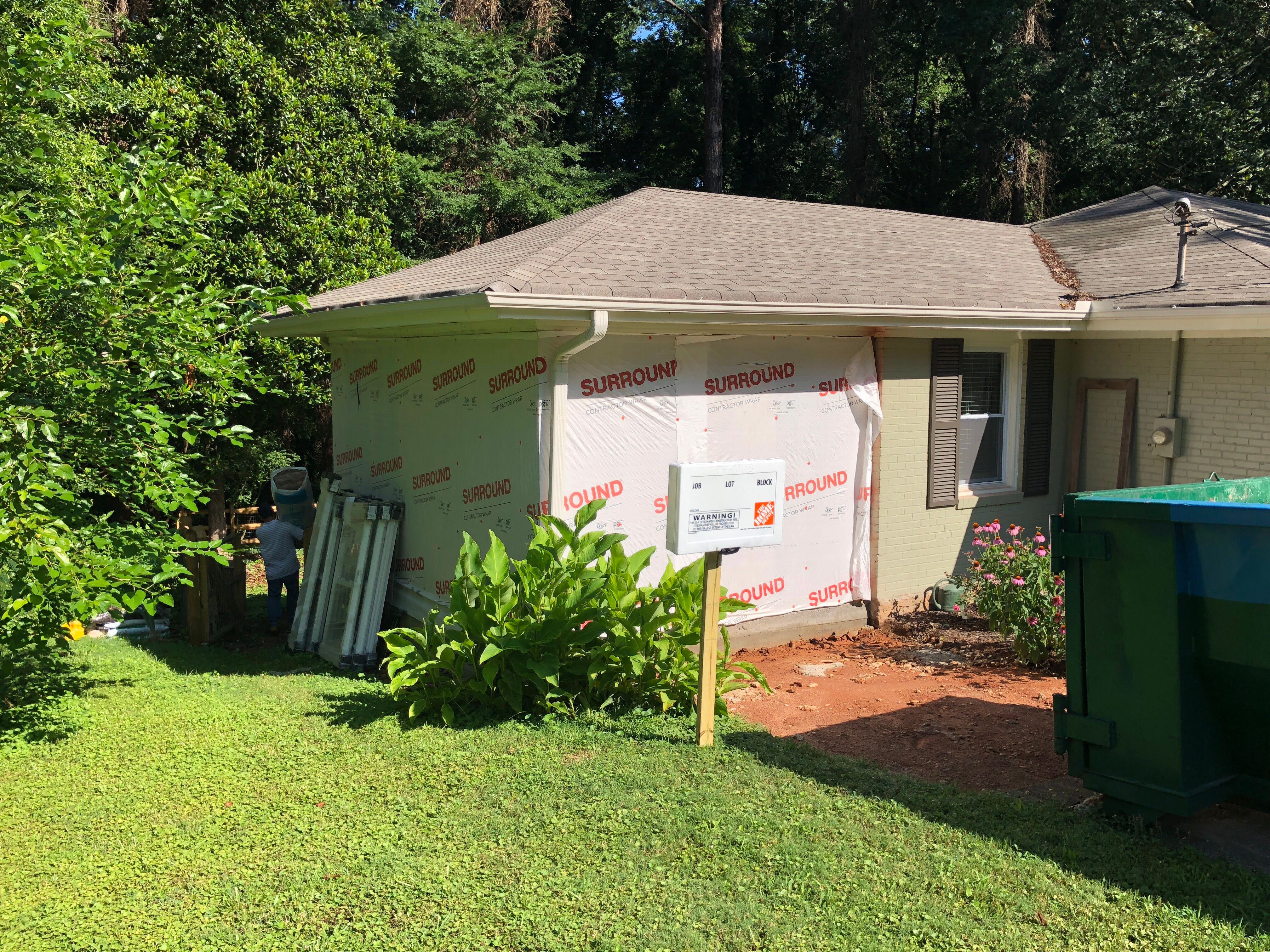 Exterior Remodeling and Patio Enclosure in Decatur by Swift Home Renovations