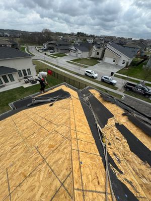 Residential Roof Restoration and Interior Ceiling Leak Repair in Omaha