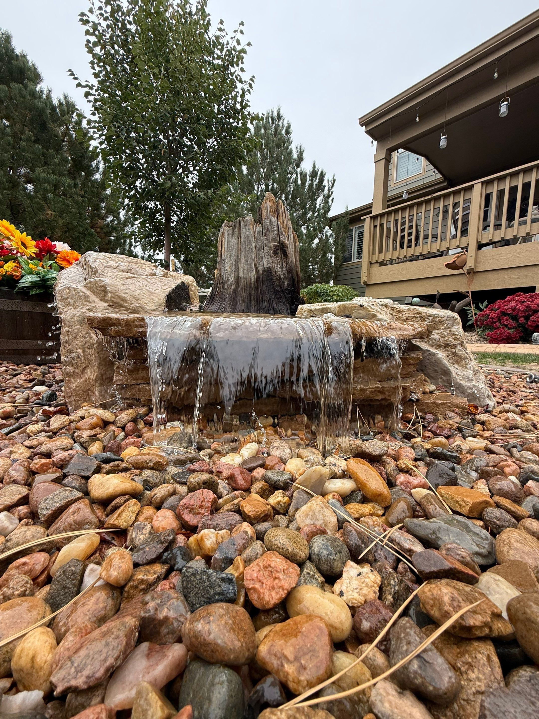Fountainscape in Parker by JRM landscape & design