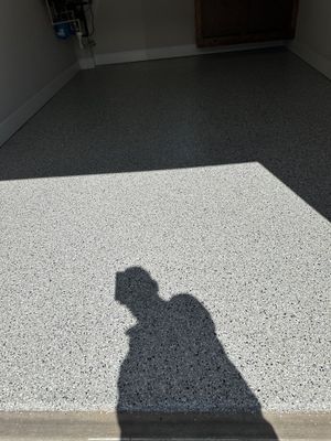 Garage Floor Coating using Cabin Fever