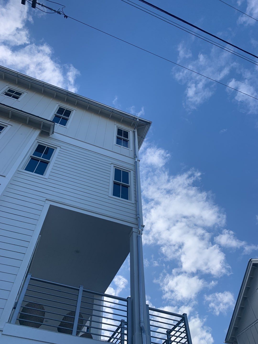 Half-Round Gutters in Galvalume Color in Santa Rosa Beach FL by Gutter Professors