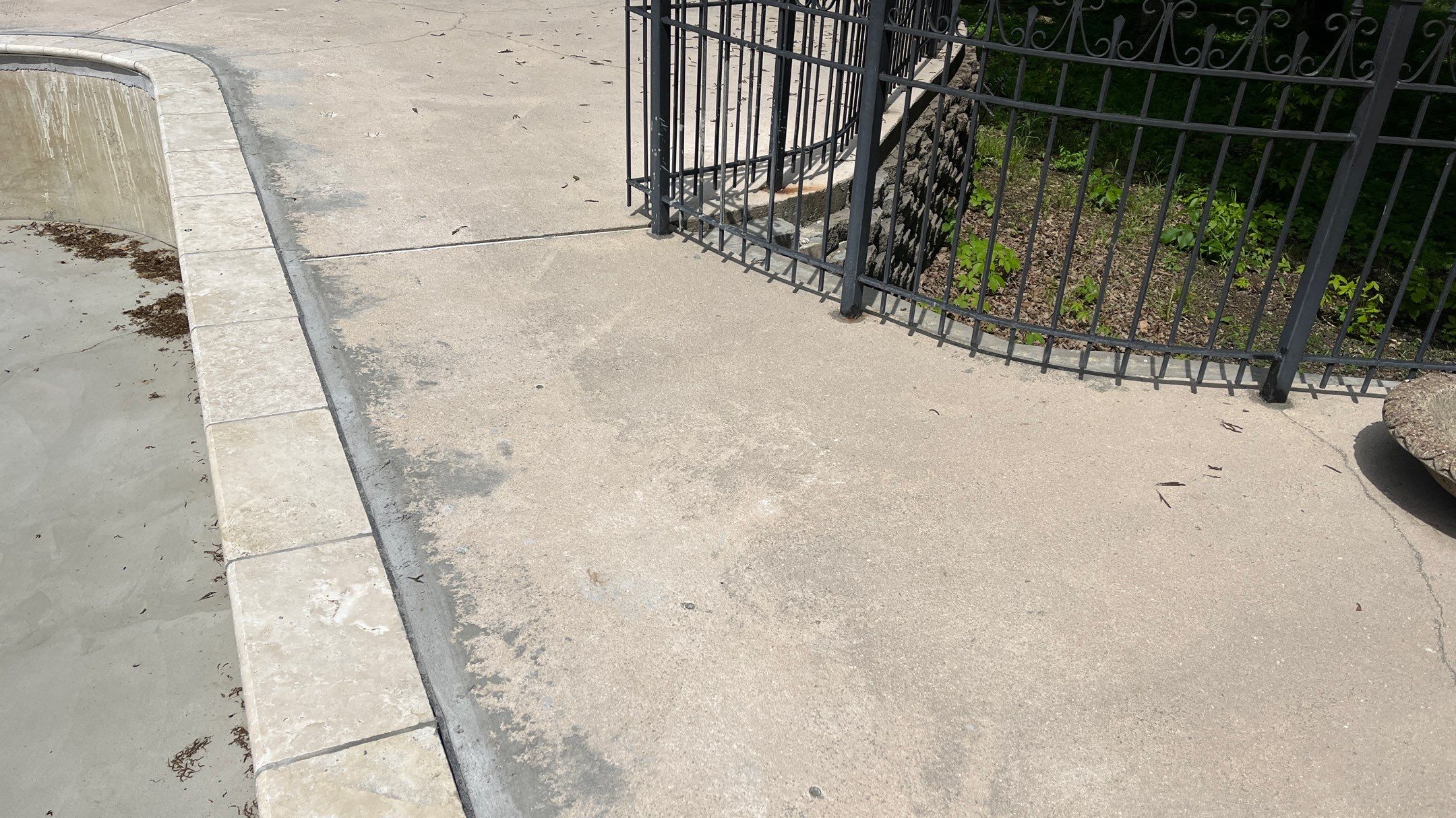 Pool Deck Resurface W/ Custom Scoreline - Olathe, KS by Big Red Decorative Concrete, LLC