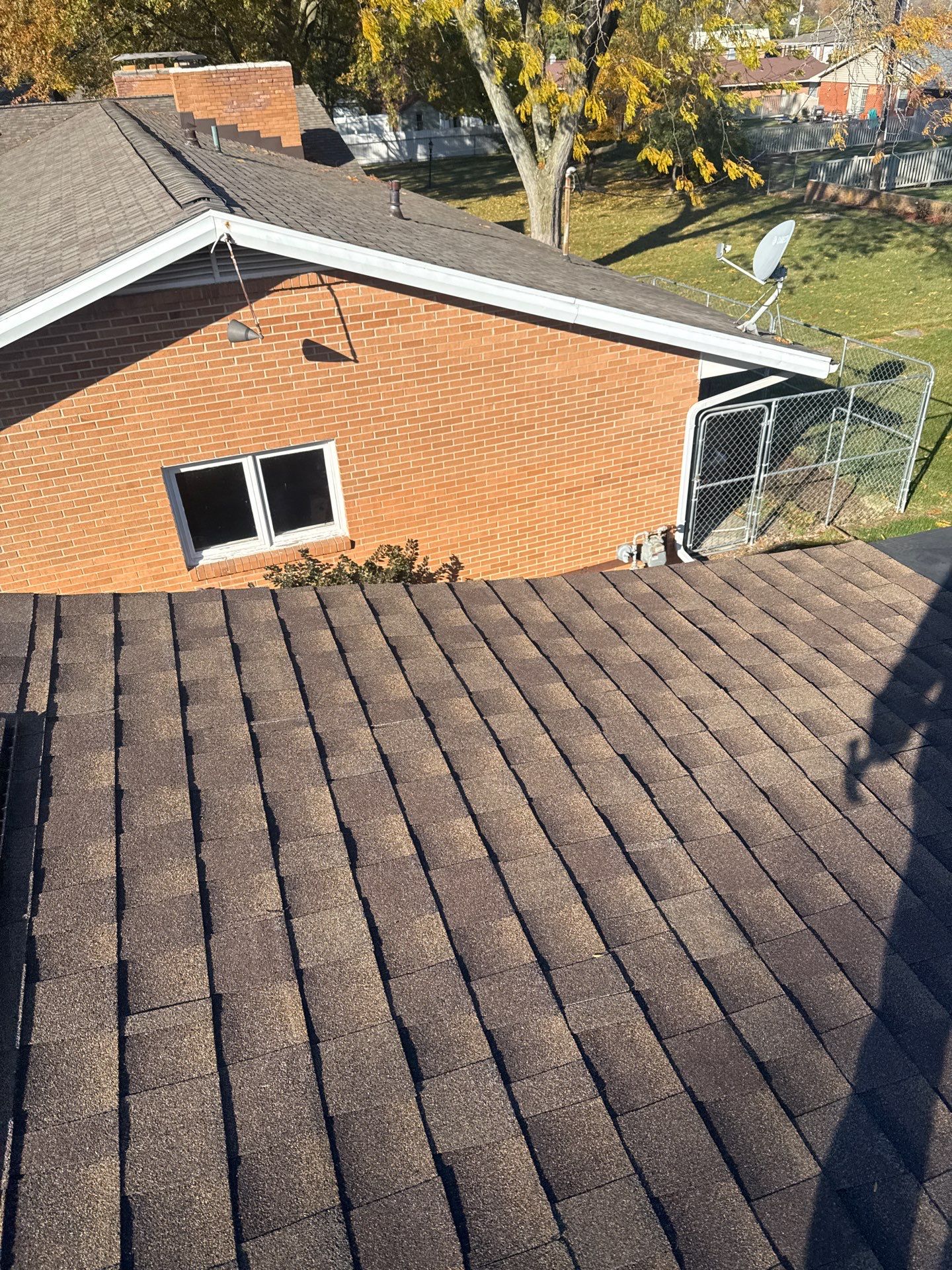 Residential Roofing Installation using GAF Timberline HDZ Barkwood by Nitro Roofing and Construction