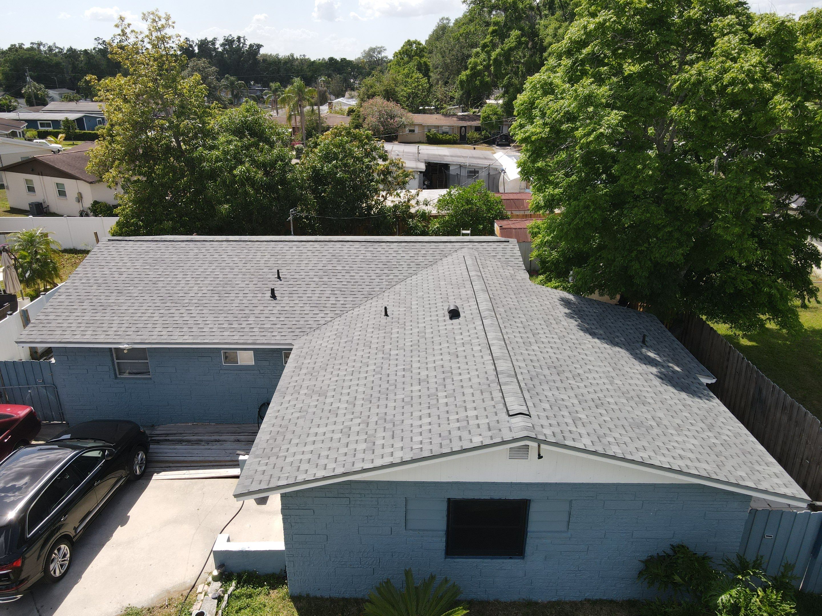 Roof replacement in Brandon, FL. by Steadfast Roofing 