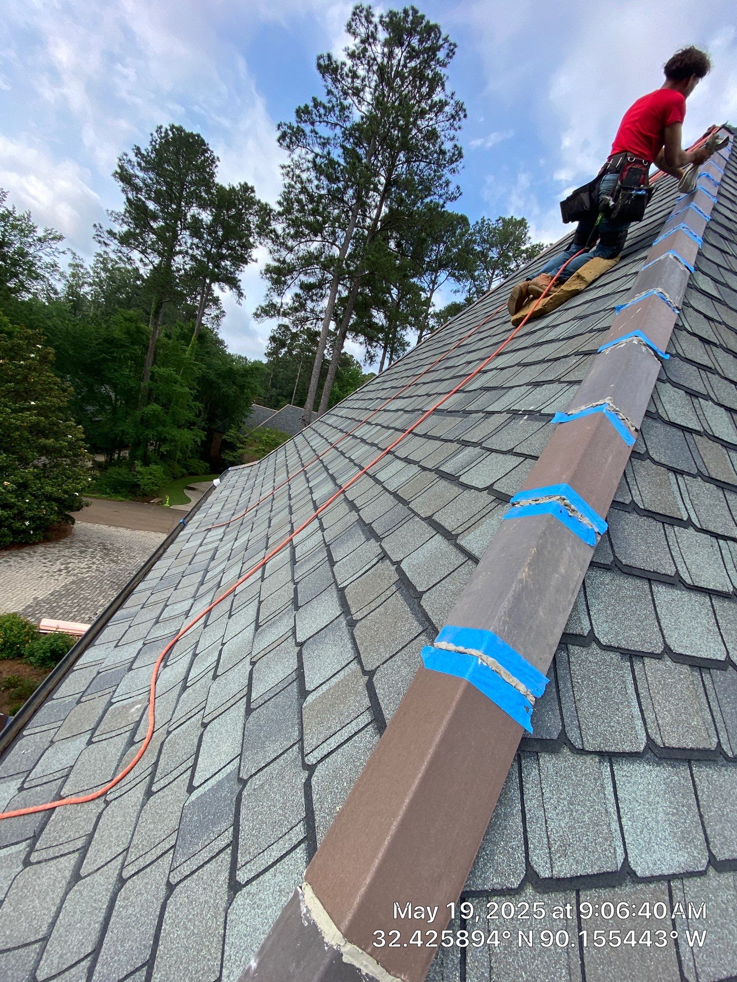 Residential Grand Manor Shingle Roof Installation | Ridgeland, MS by Watkins Construction & Roofing
