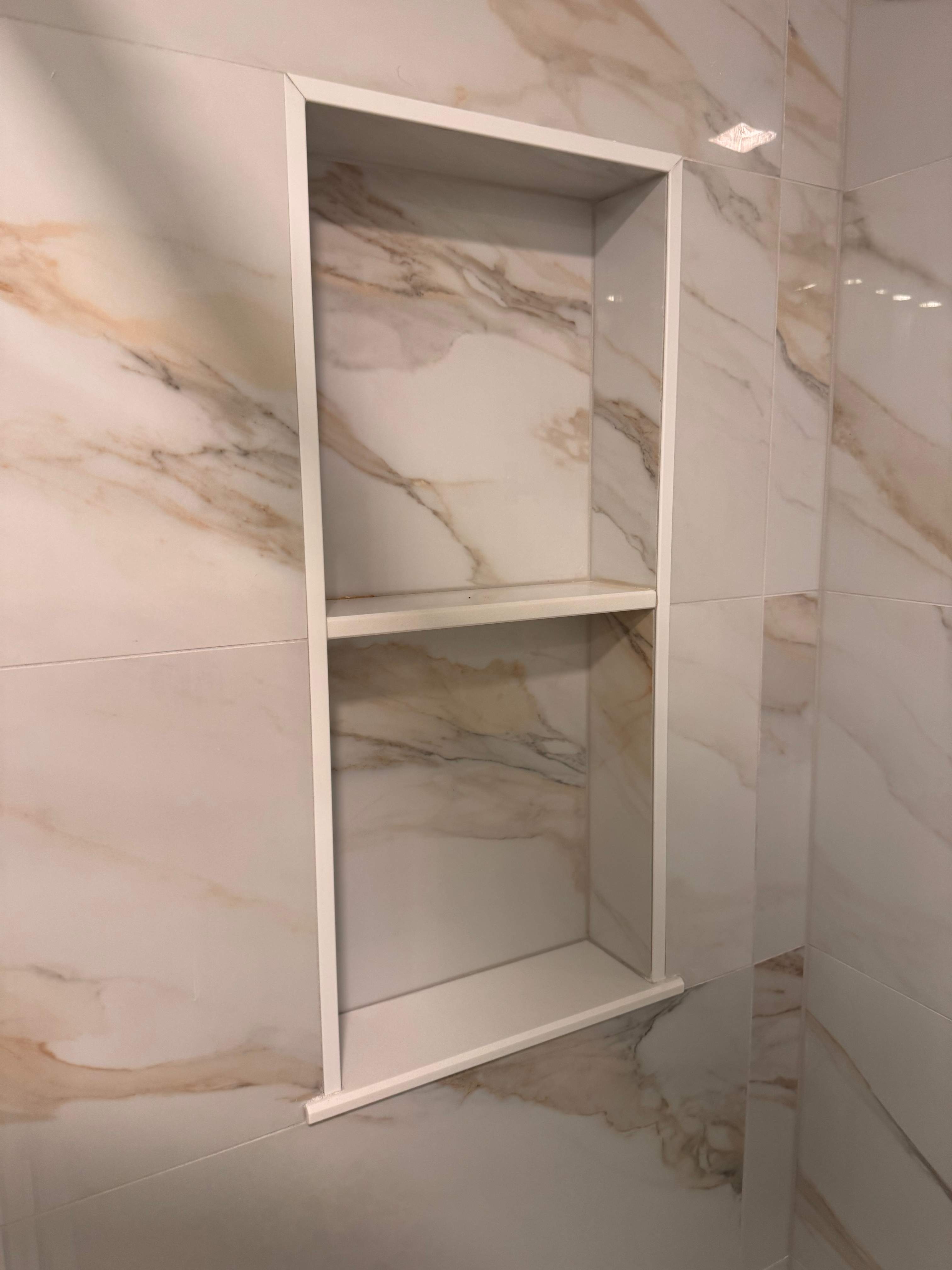 Guest bathroom renovation by Prudencio