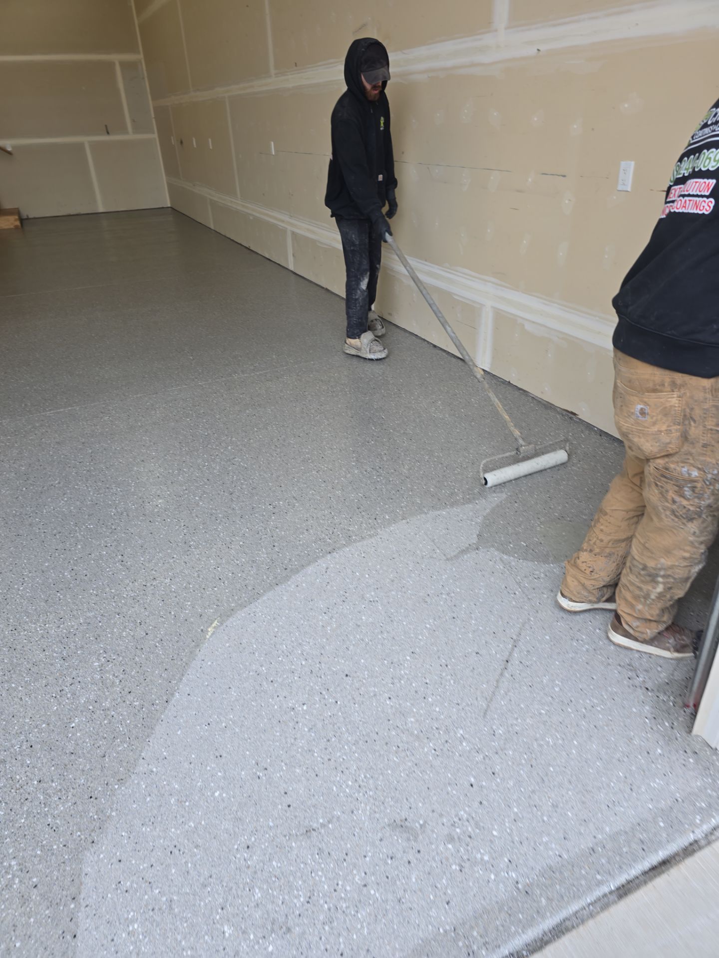 Garage in Shale Hybrid by Croc Coatings, LLC