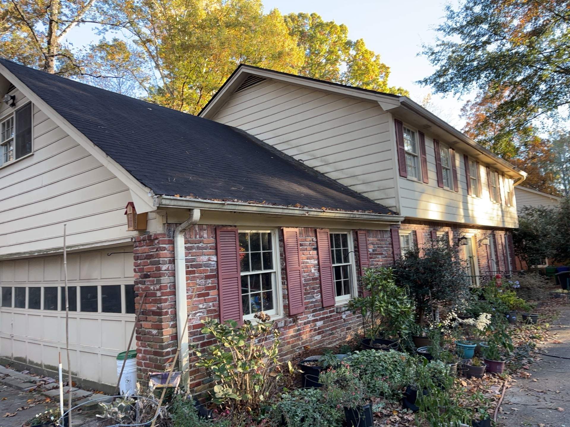 Gable Siding Replacement with James Hardie HZ10 Lap Siding by Nelson Exteriors 