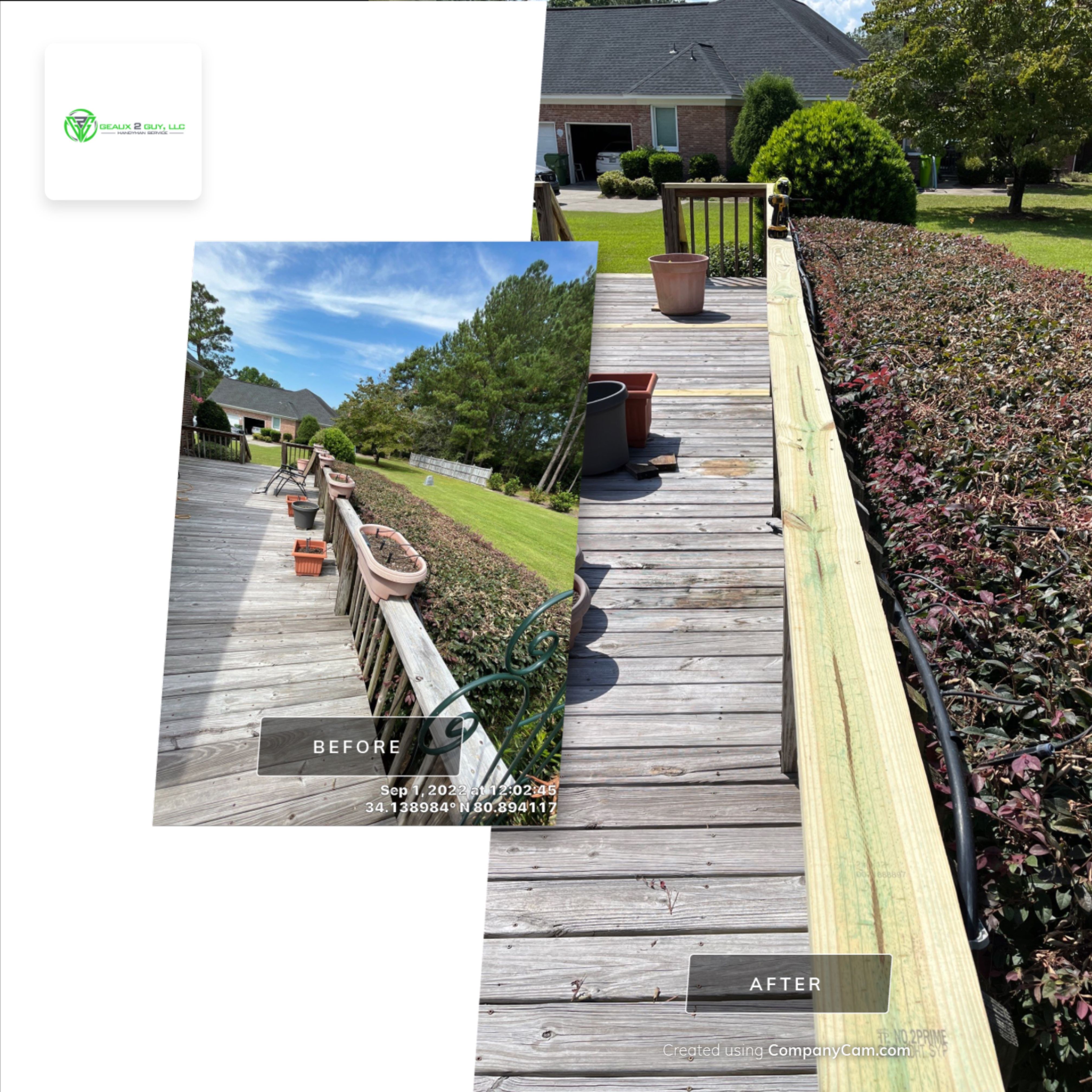 Deck/Steps Replacement by Thompson Industrial