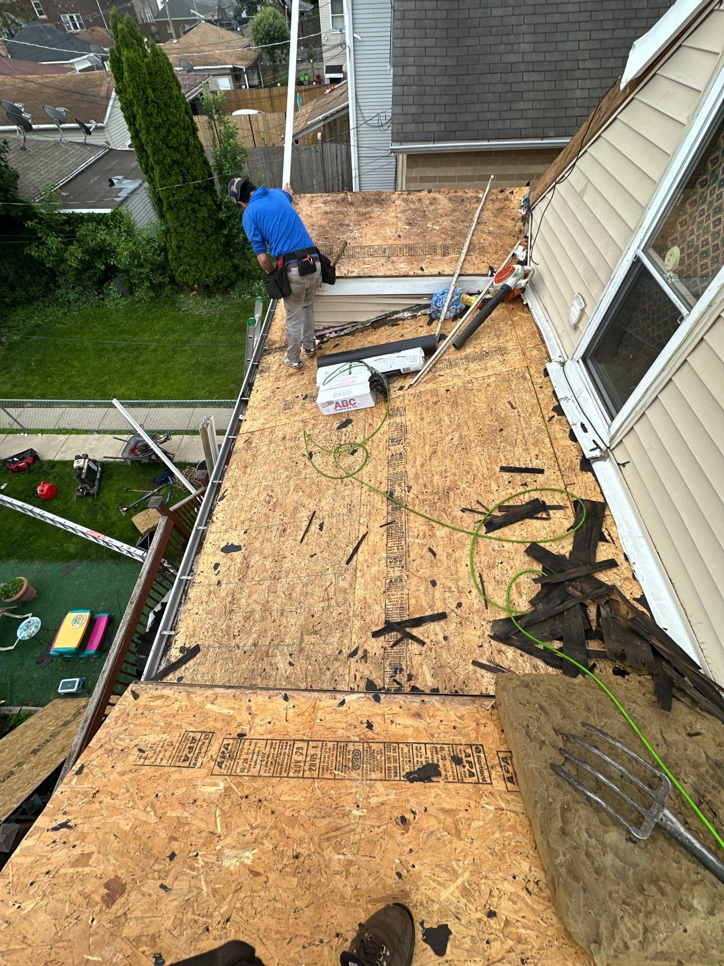 Roof replacement by hail and wind damage by Just Brilliant Restoration JBR