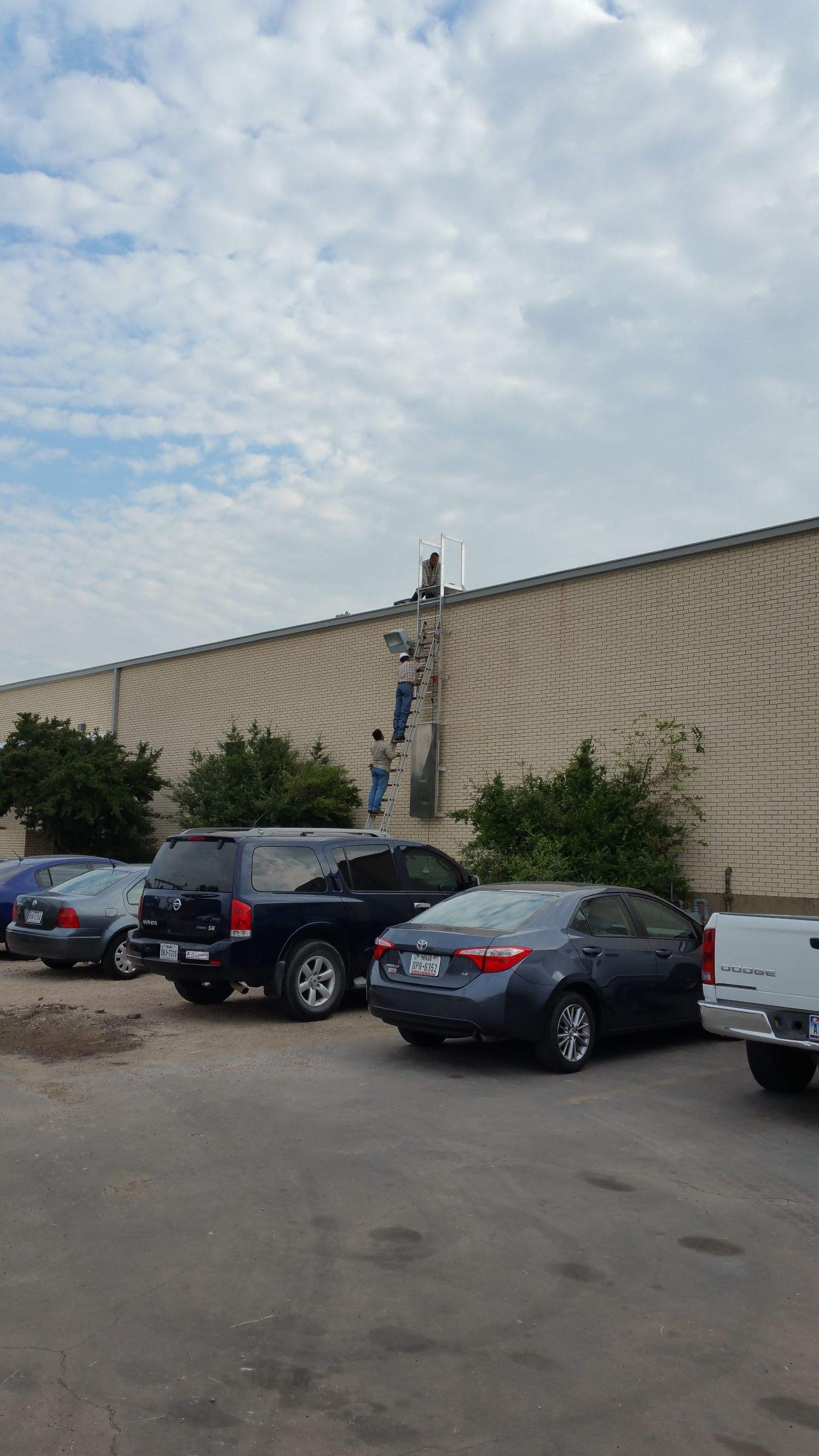 Massive Storm Damage Project - Factory in Arlington by First United Roofing & Construction