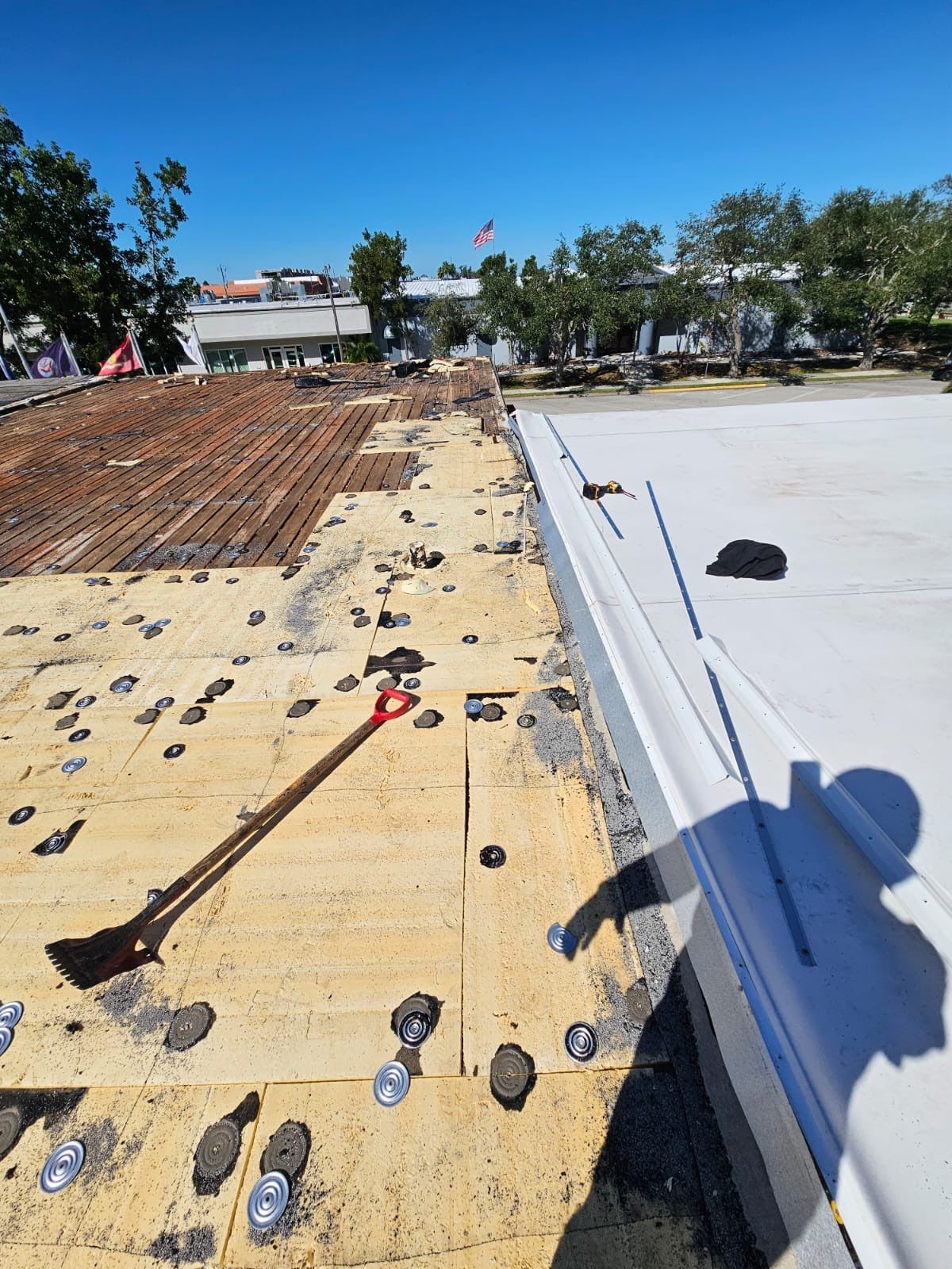 Commercial Roofing Installation using BUR by Four Peaks Roofing