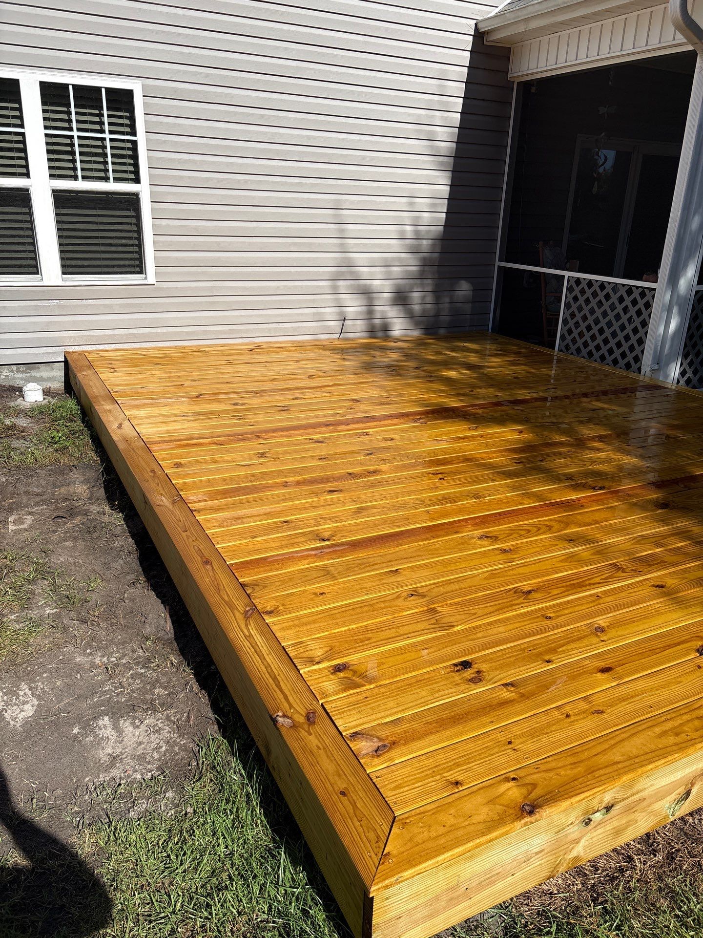 Deck using Wood Sealant by DuraSeal