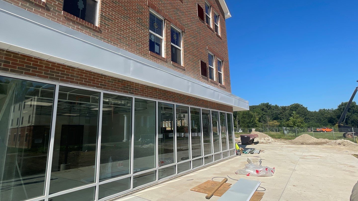Commercial Roofing Installation using Owens Corning Duration Estate Gray by Nitro Roofing and Construction