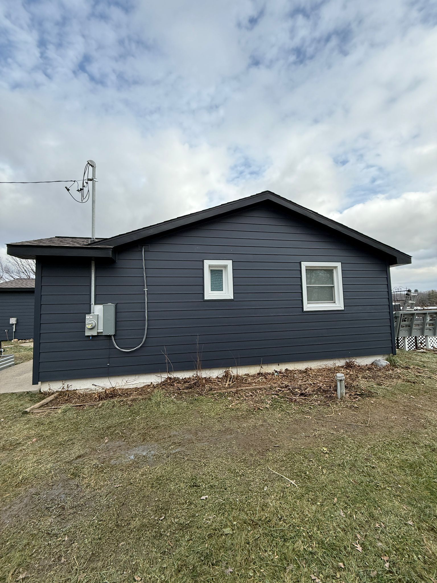 Siding Installation using Alside Composite Siding by Avalon Roofing and Exteriors