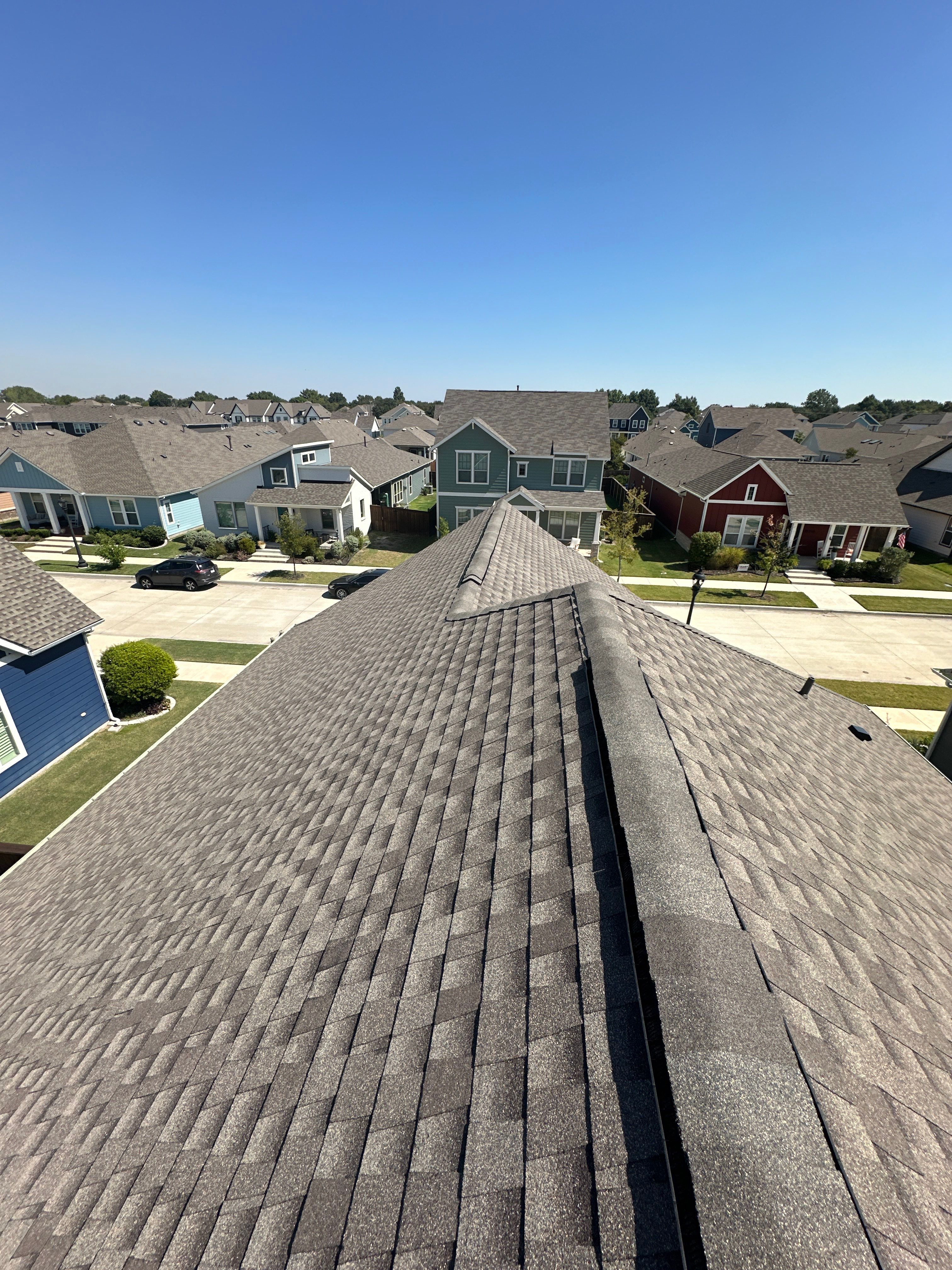 Residential Roof Replacement using GAF HDZ - Weathered Wood by Elite Roofing LLC