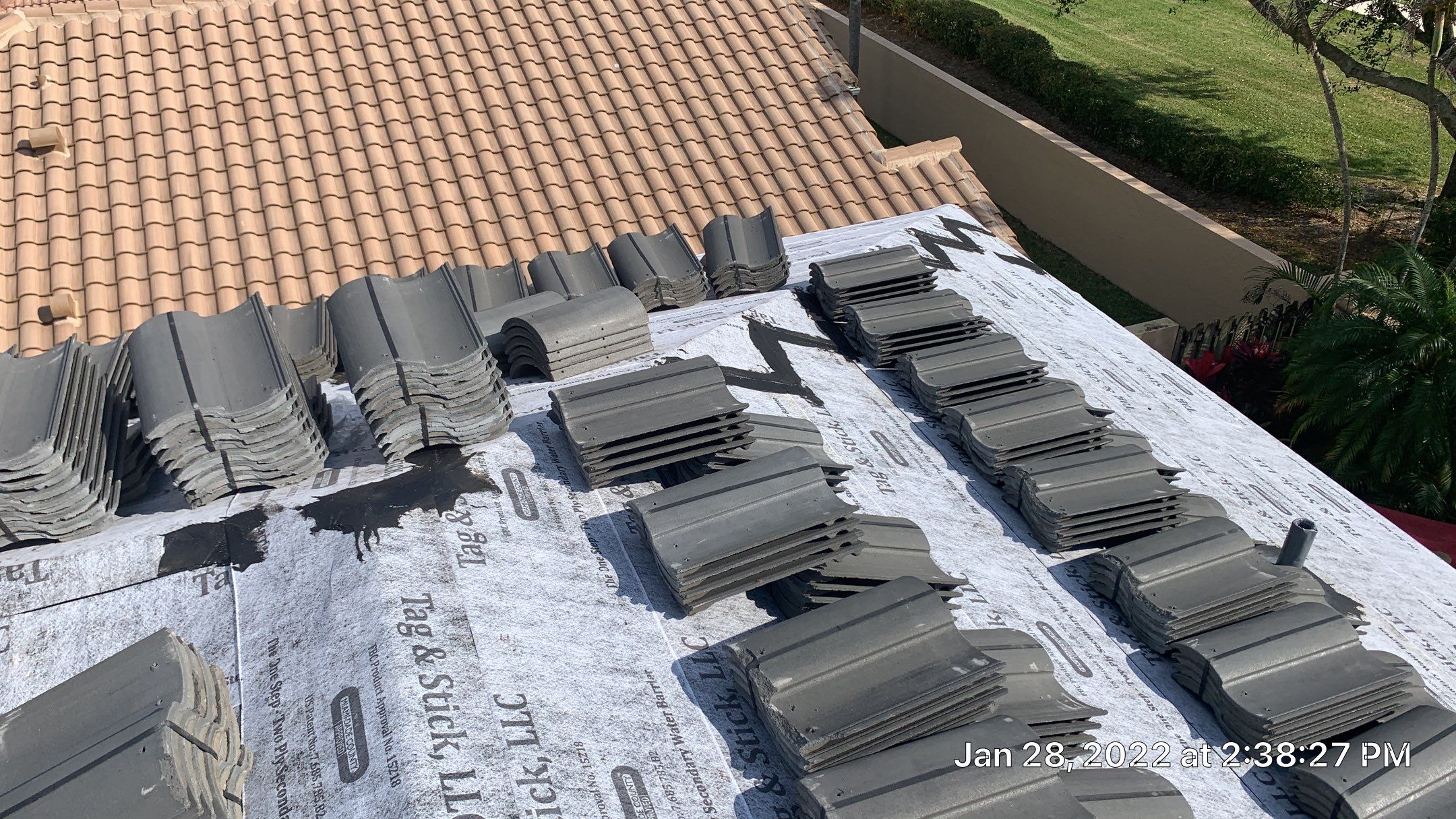 Residential Roofing Installation using WestLake Roofing Tile by BLUES BROTHERS CONSTRUCTION CORP