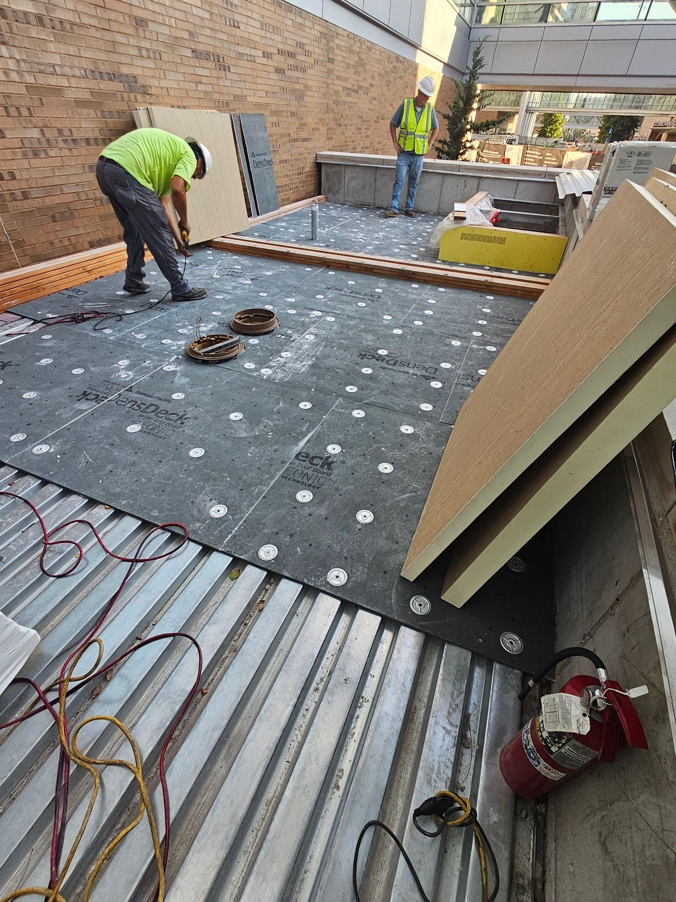 Complex Commercial Roofing Project - Central West End, St. Louis, MO by St. Louis Roofing Company