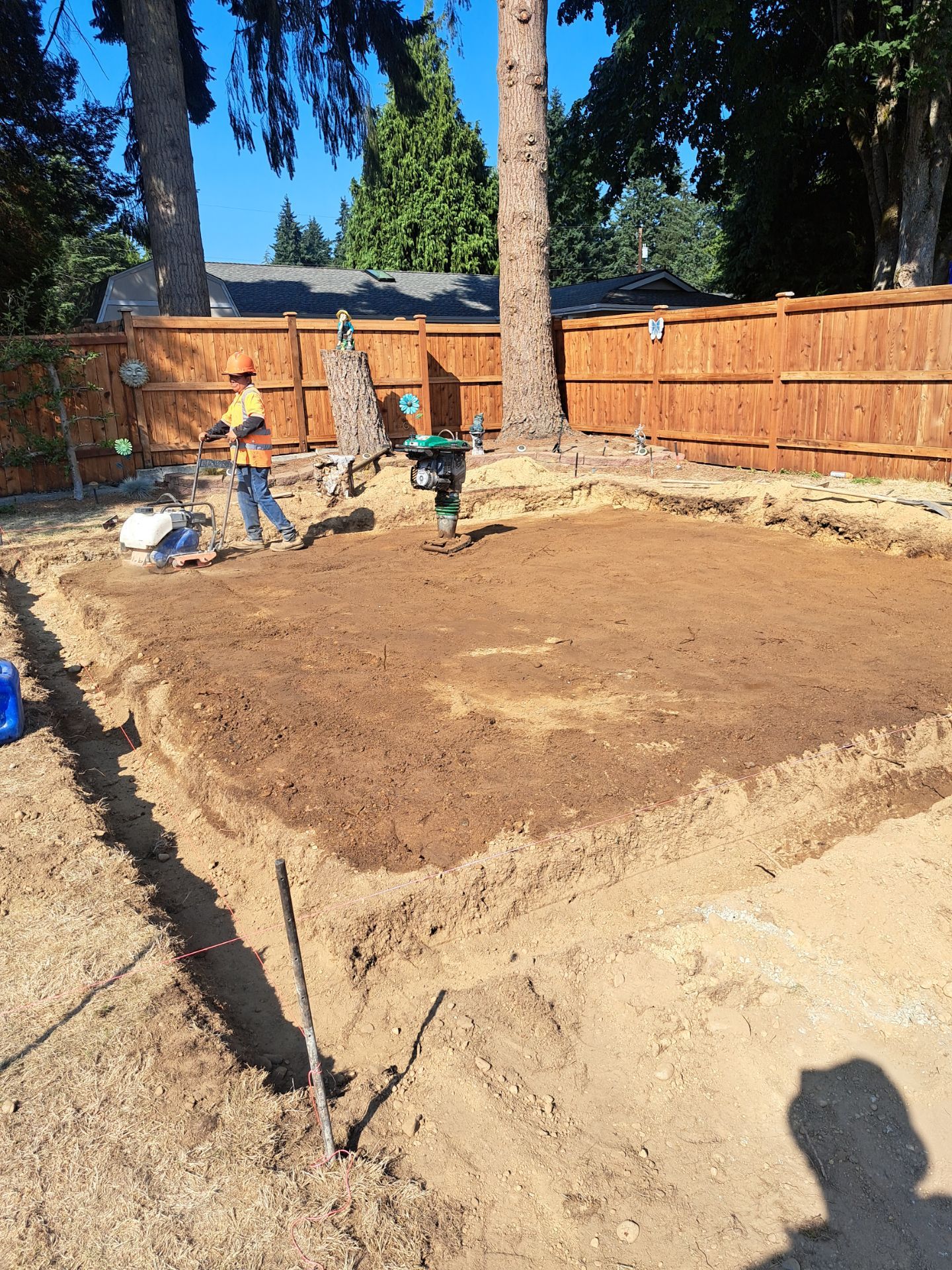 Backyard Concrete Slab Installation | Everett  by Jireh Asphalt & Concrete Inc 