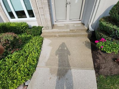 Aggregate concrete cleaning