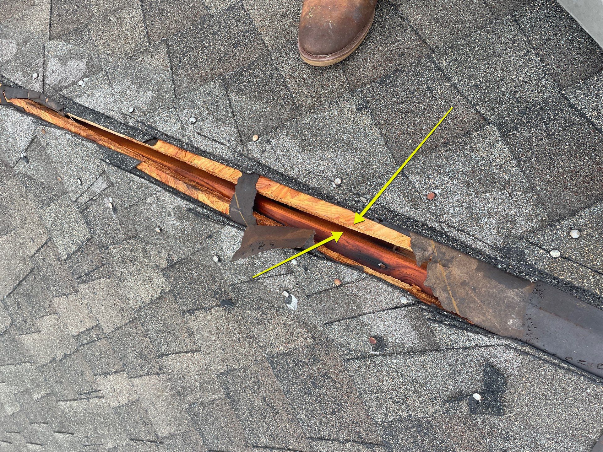 Hail Damage using Owen's Corning Duration (Lifetime) Shingles by Roof Repair Company