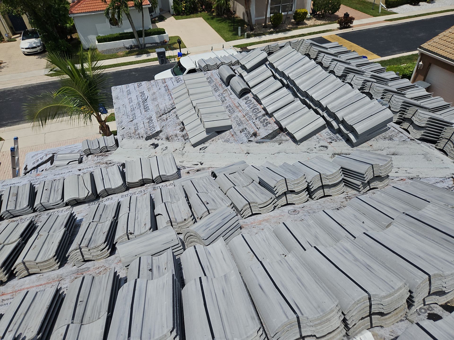 Residential Roofing Installation using WestLake Roofing Tile by BLUES BROTHERS ROOFING