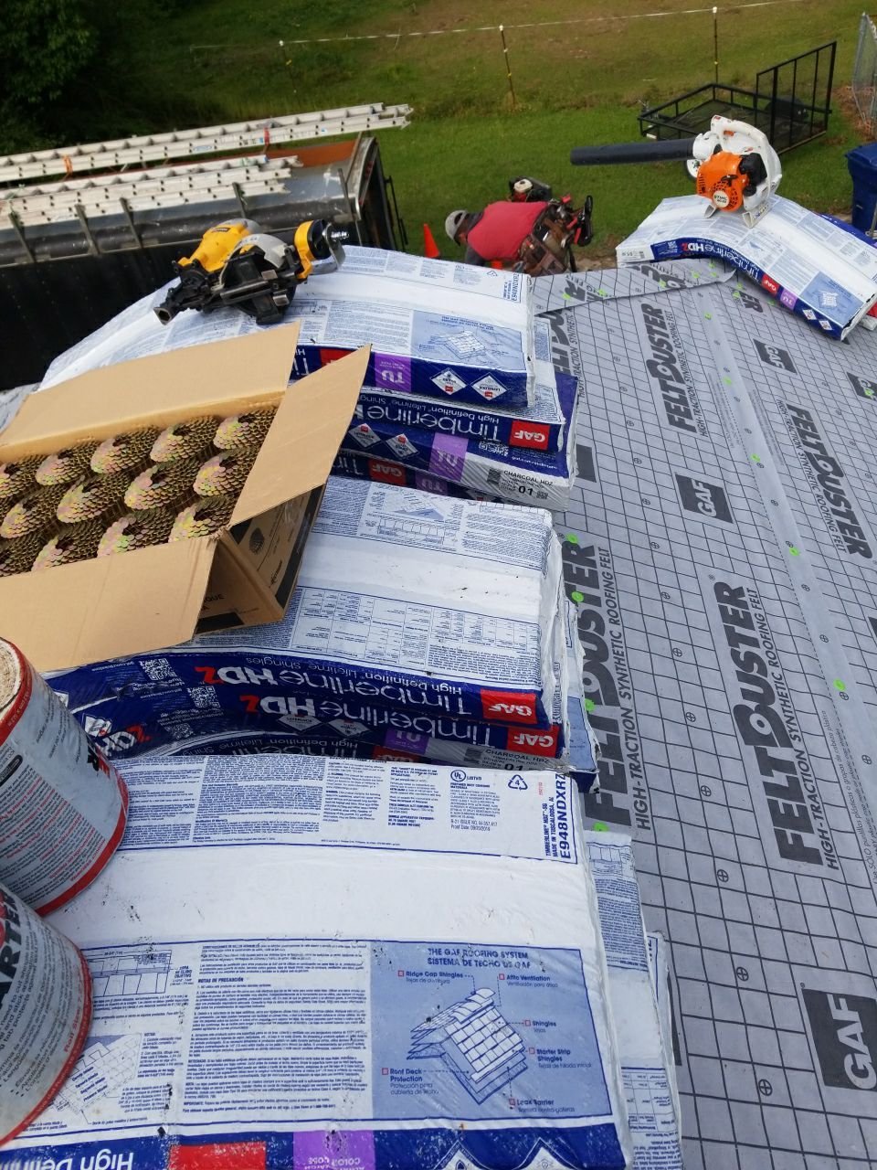 Residential Roofing Installation using Roof repair by American Roofing & Construction LLC