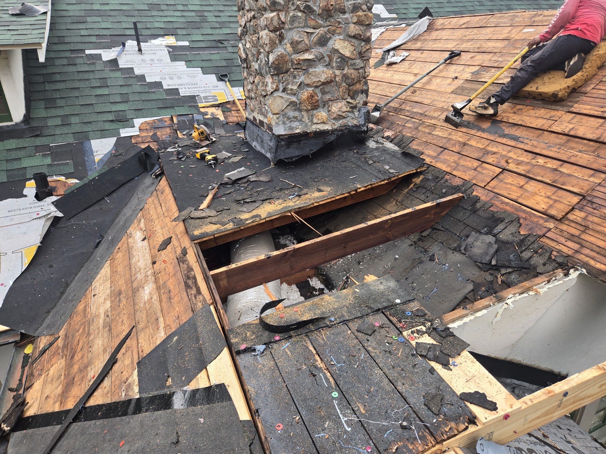 Memphis Home Restoration and Copper Gutter Installation Following Tree Damage by Revival Roofing Services