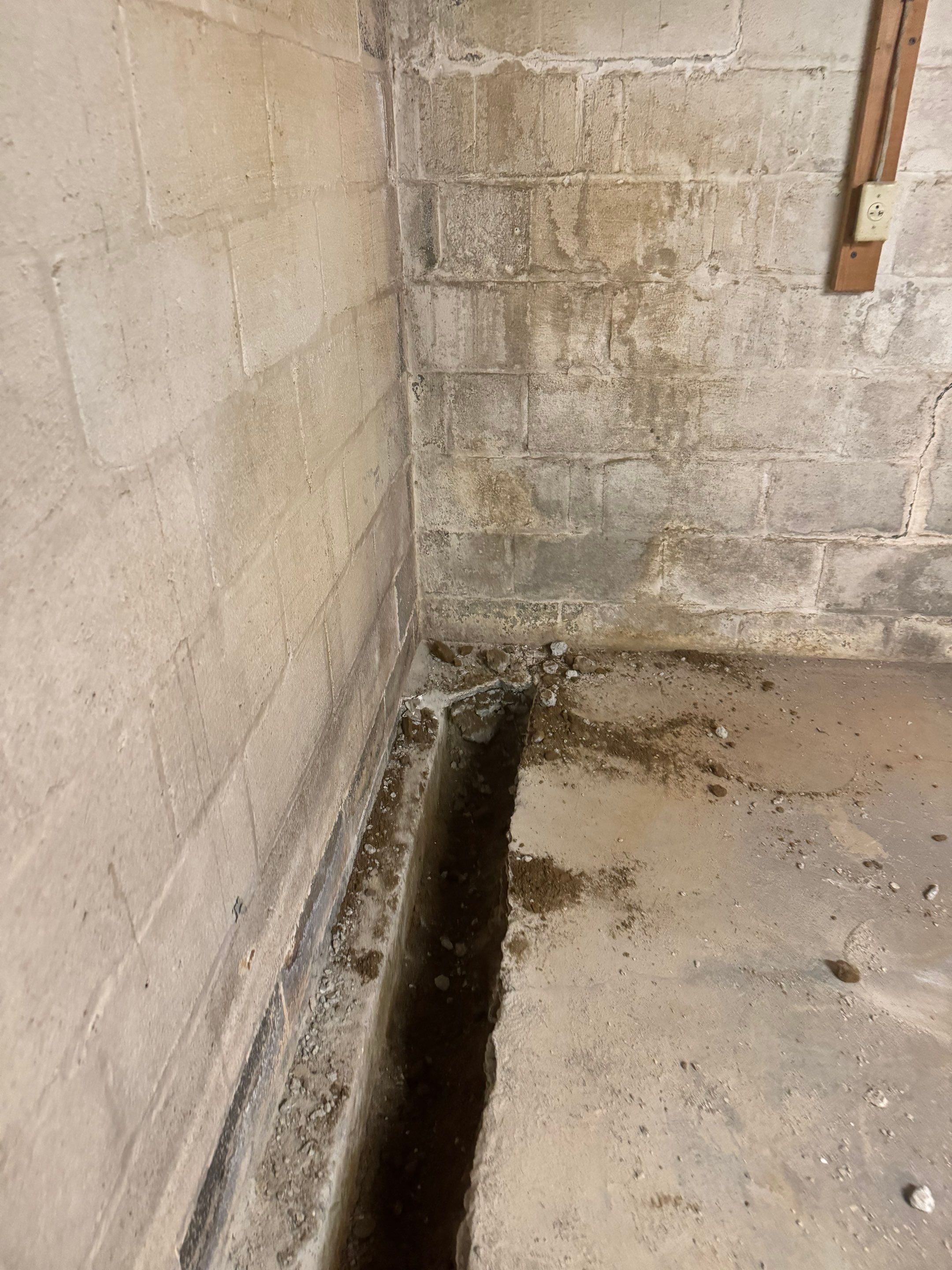 Interior French Drain Washington Township, NJ by Pure Service Pro, LLC 