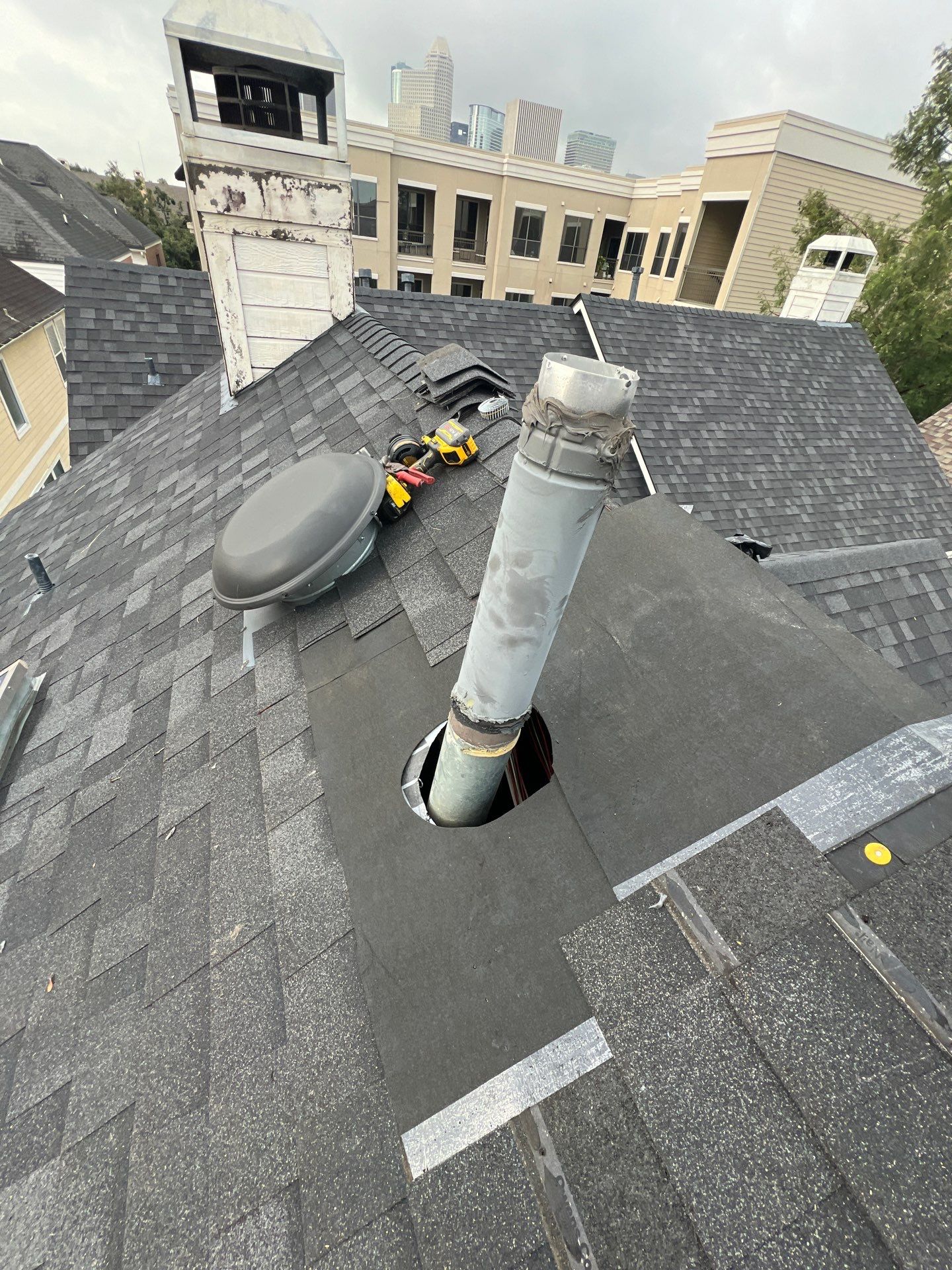 Residential Roofing Repair using Owen's Corning Duration (Lifetime) Shingles by Roof Repair Company